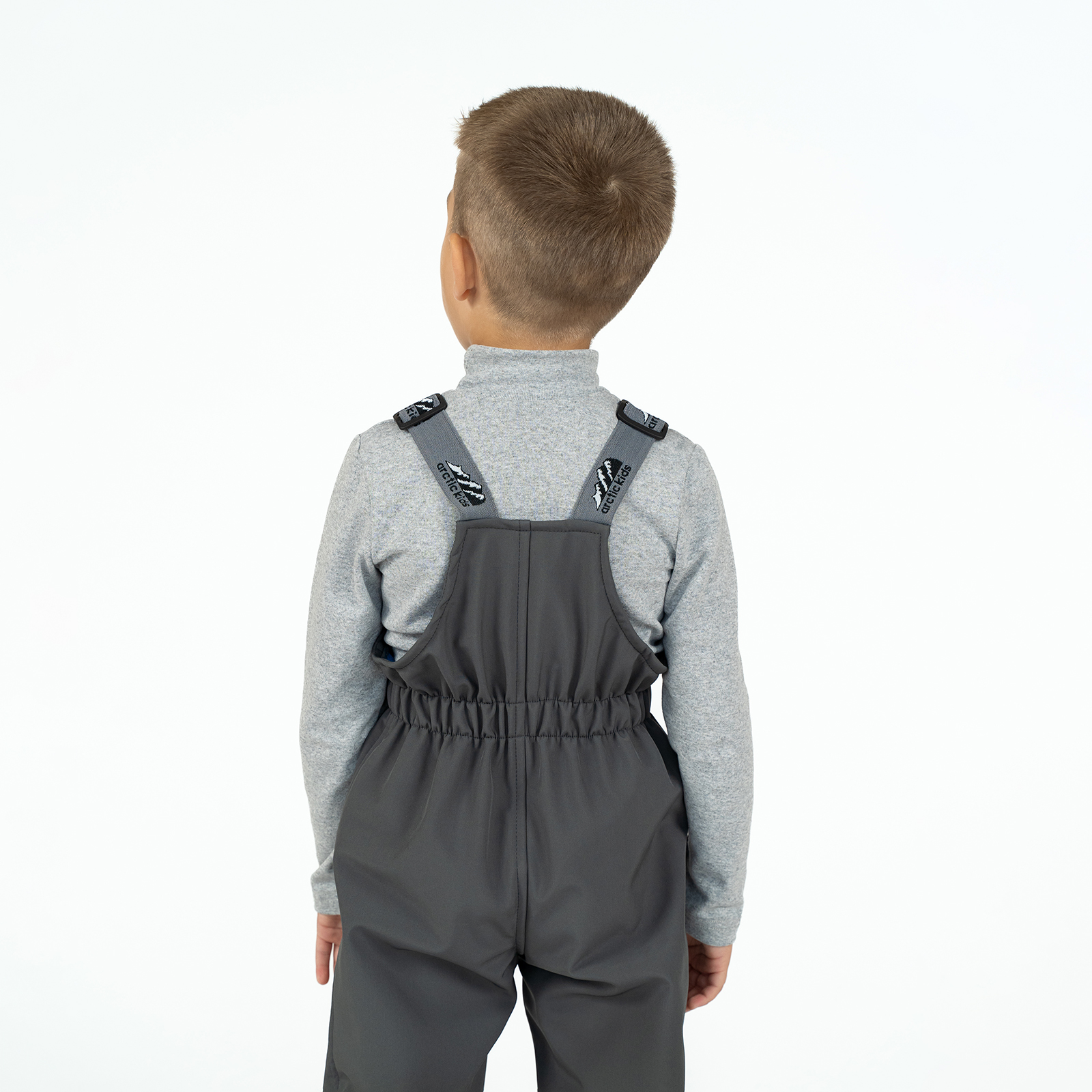 Полукомбинезон Arctic kids 60-021 серый - фото 18