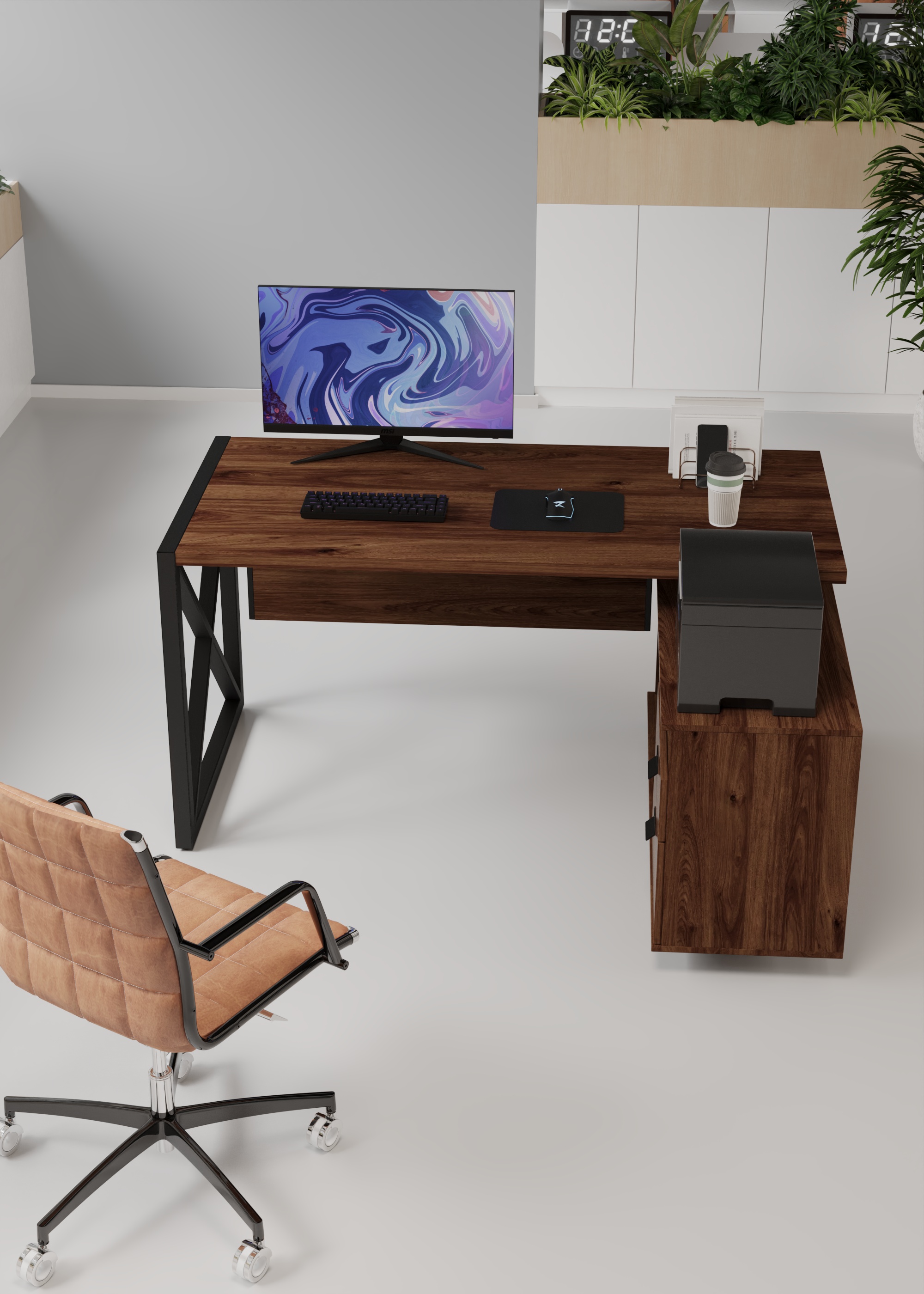 Письменный стол КАЛИФОРНИЯ МЕБЕЛЬ Хардвиг СР01 - фото 2