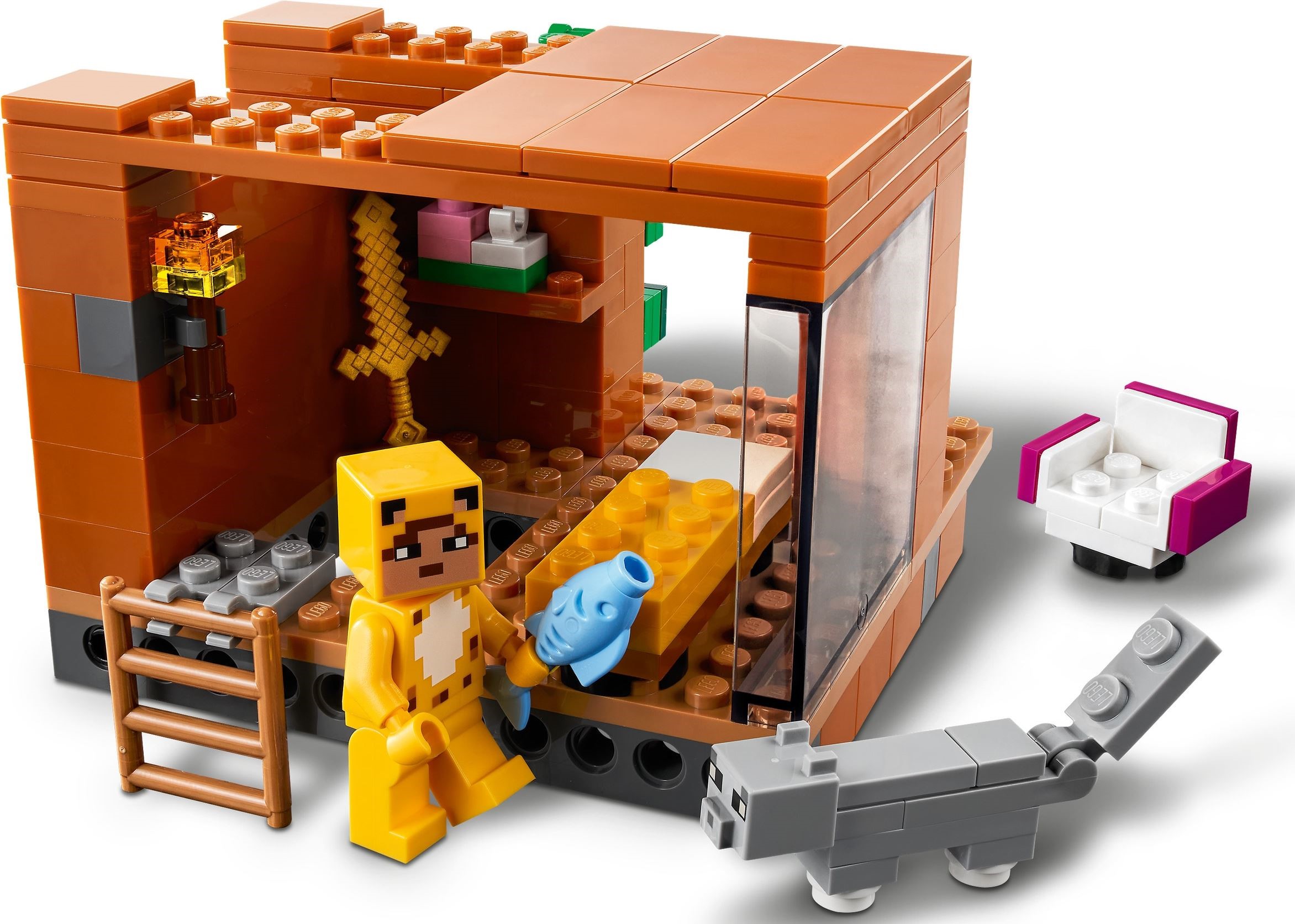 Конструктор LEGO Minecraft 21174 909 дет. - фото 12