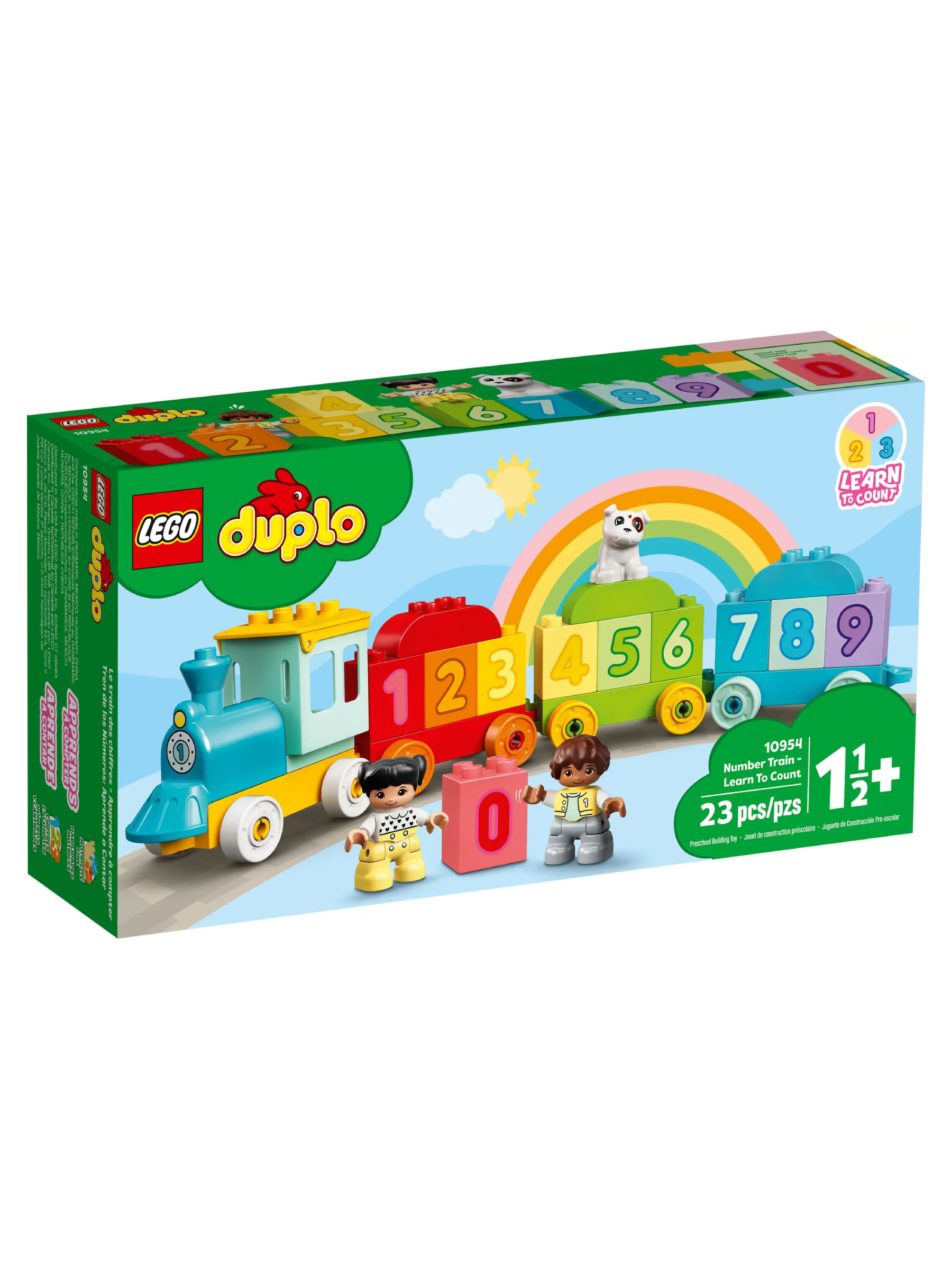 Конструктор LEGO DUPLO Поезд с цифрами - фото 1