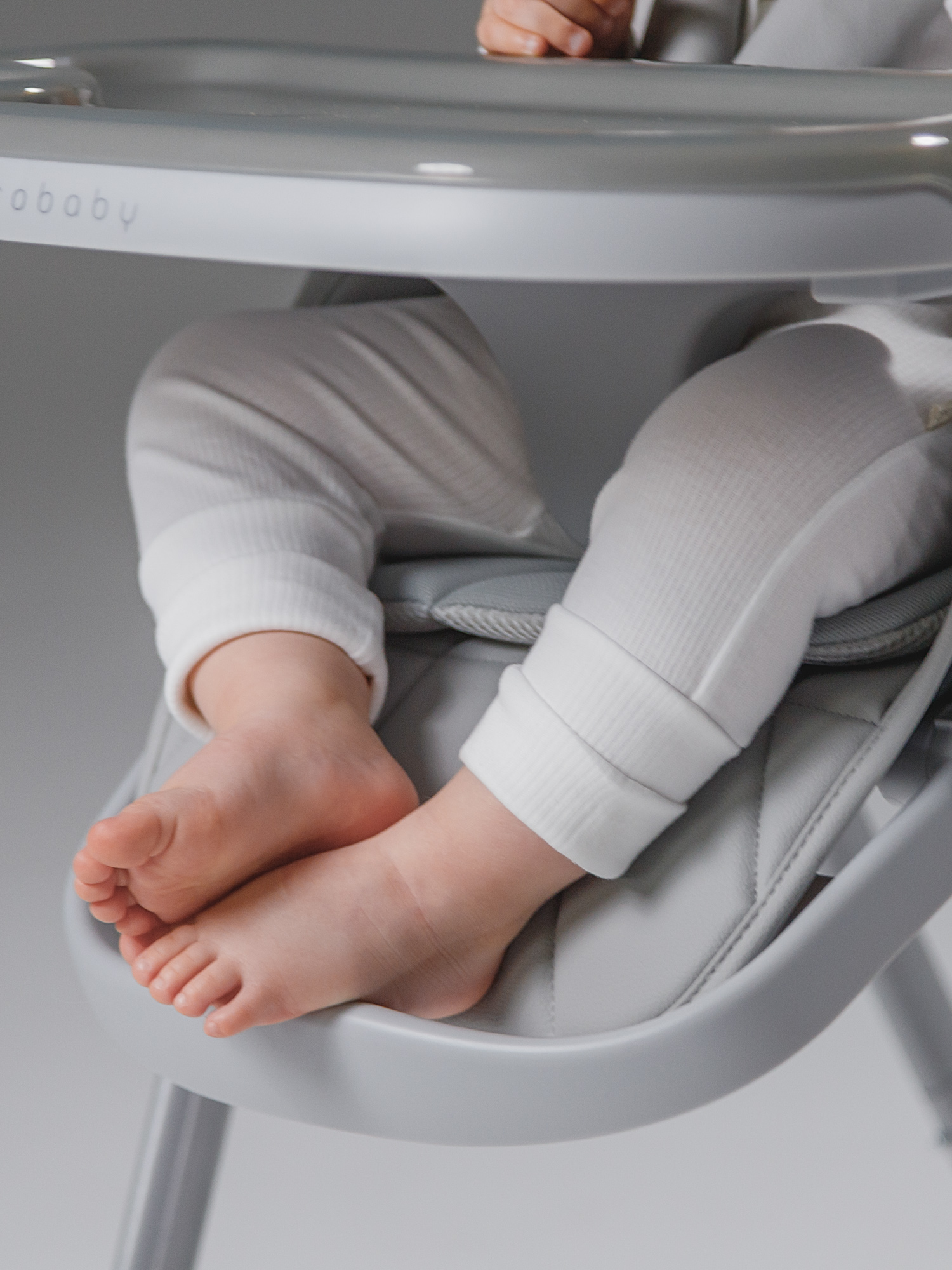 Стульчик для кормления Amarobaby Gourmet коричневый - фото 23