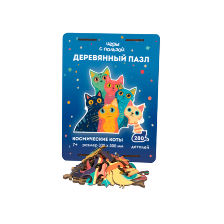 Пазл ГРАТ деревянный