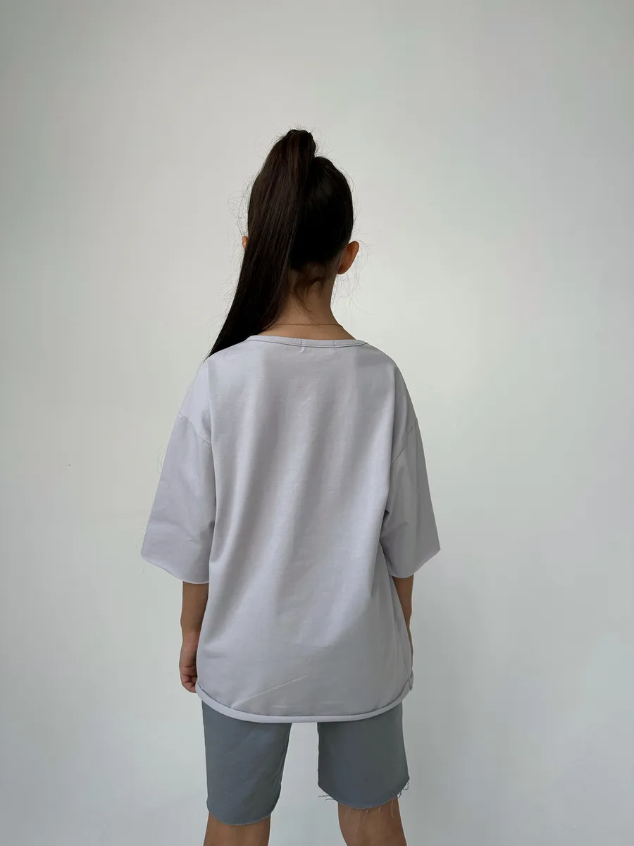 Футболка ROOMY ESSENCE BASICshirt/grey - фото 3