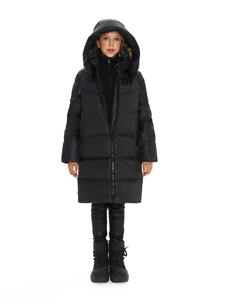 Пальто Arctiline Мартина-1 67881- DW-24 Черный - фото 8