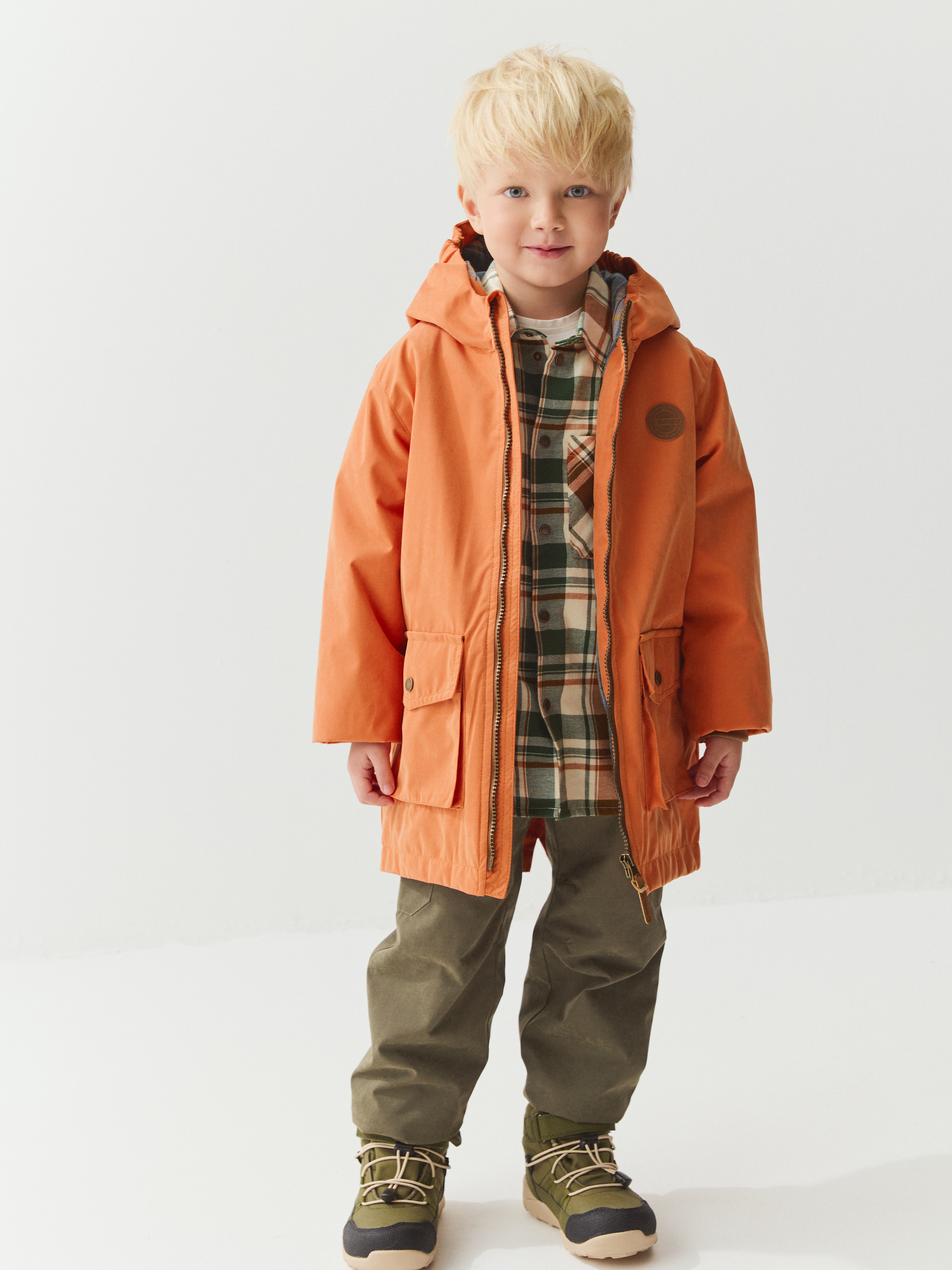 Парка BUNGLY 1R9356/Мандарин - фото 2