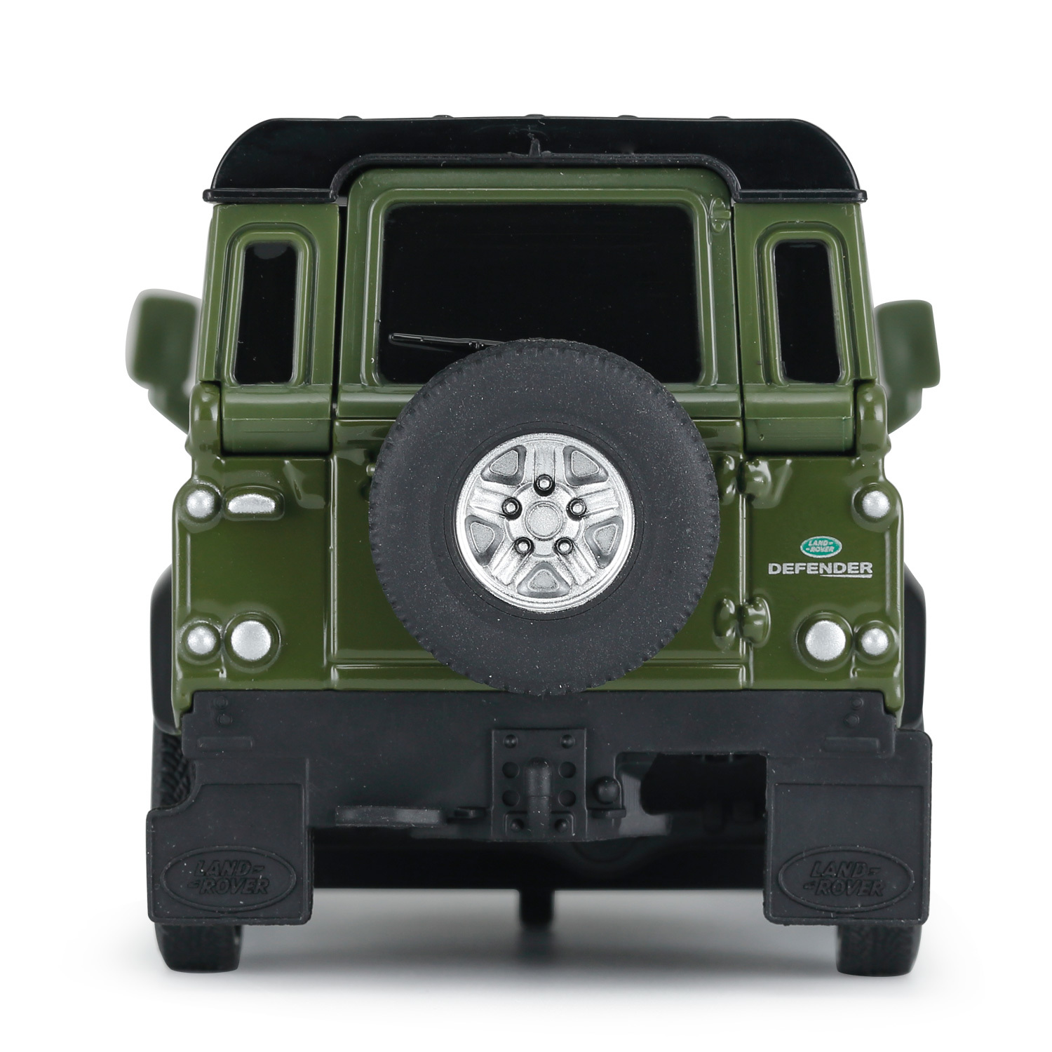 Автомобиль Rastar Land Rover Defender Трансформер 1:32 зеленый 62010 - фото 3