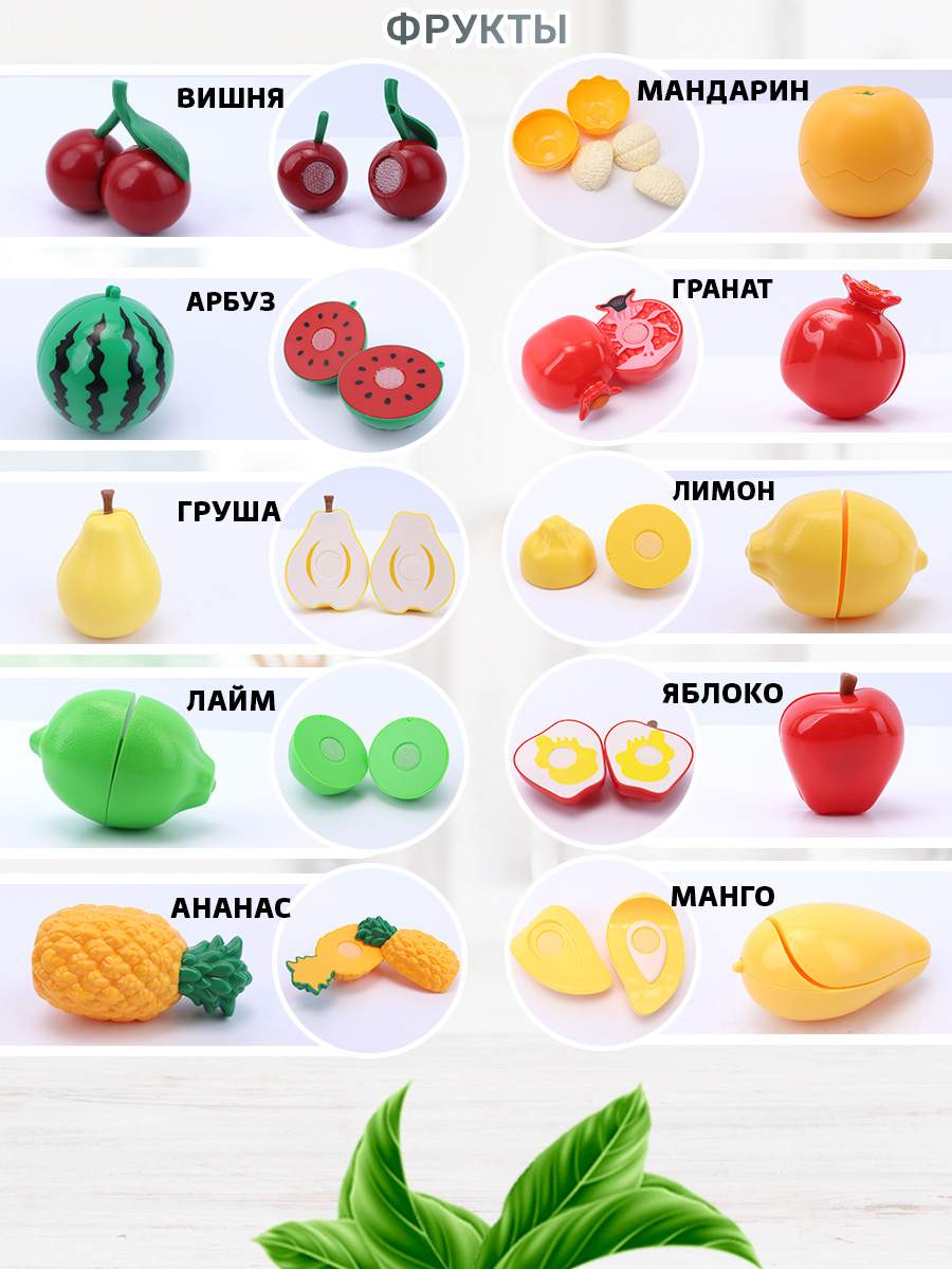 Игрушка TIPTOPOLIS Продукты 53 предм. - фото 4