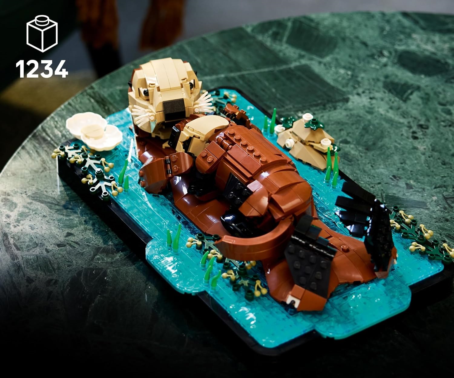 Конструктор LEGO Ideas Плавающие морские выдры 1234 дет. - фото 2