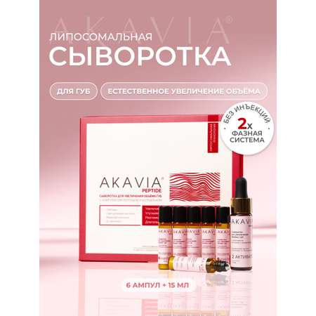 Сыворотка АКАВИЯ Для увеличения объема губ