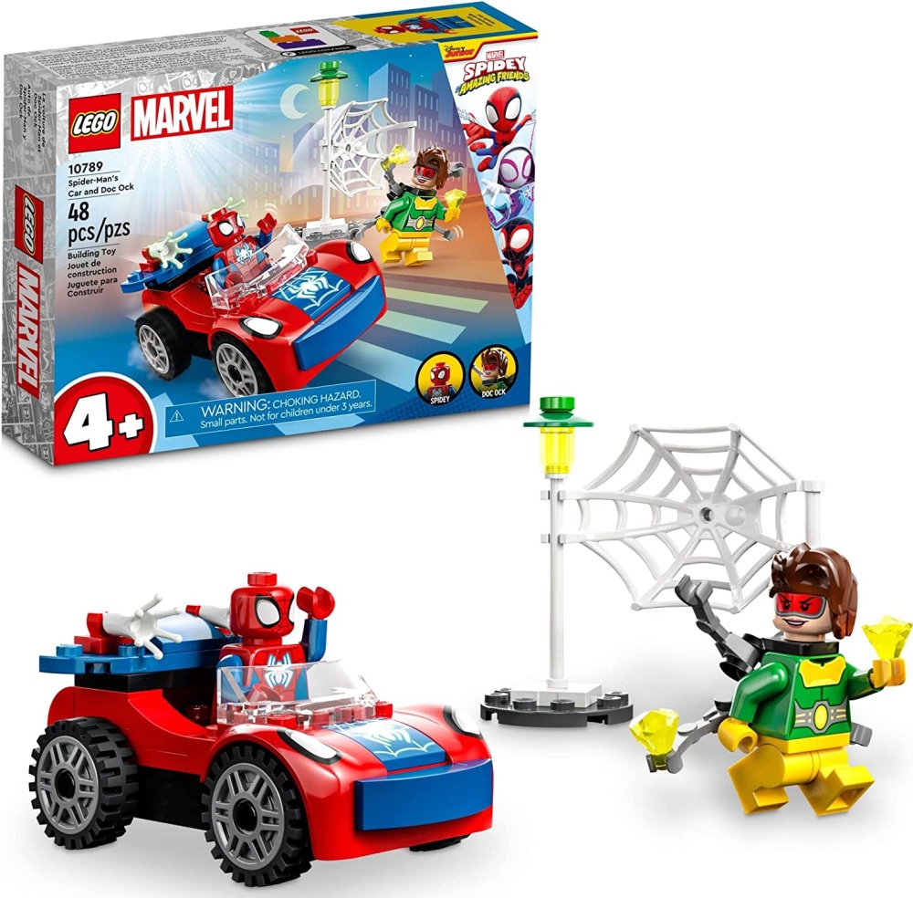 Конструктор LEGO Spidey Автомобиль Человека-паука блочный - фото 3