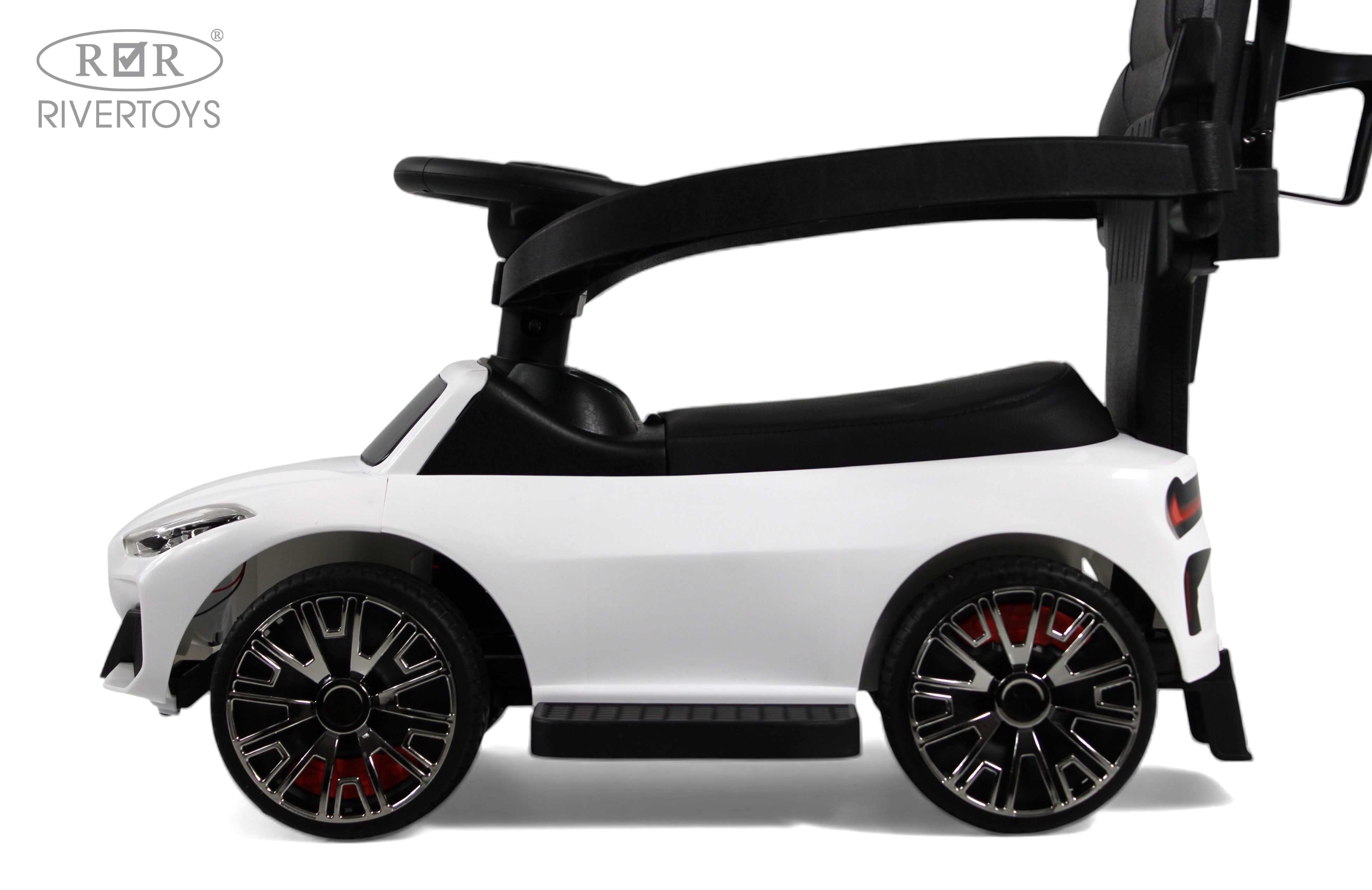 Каталка RIVERTOYS Z005ZZ-BP-WHITE белый - фото 9