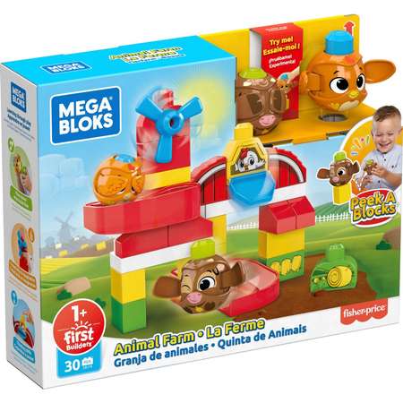 Конструктор Mega Bloks Прятки на ферме блочный