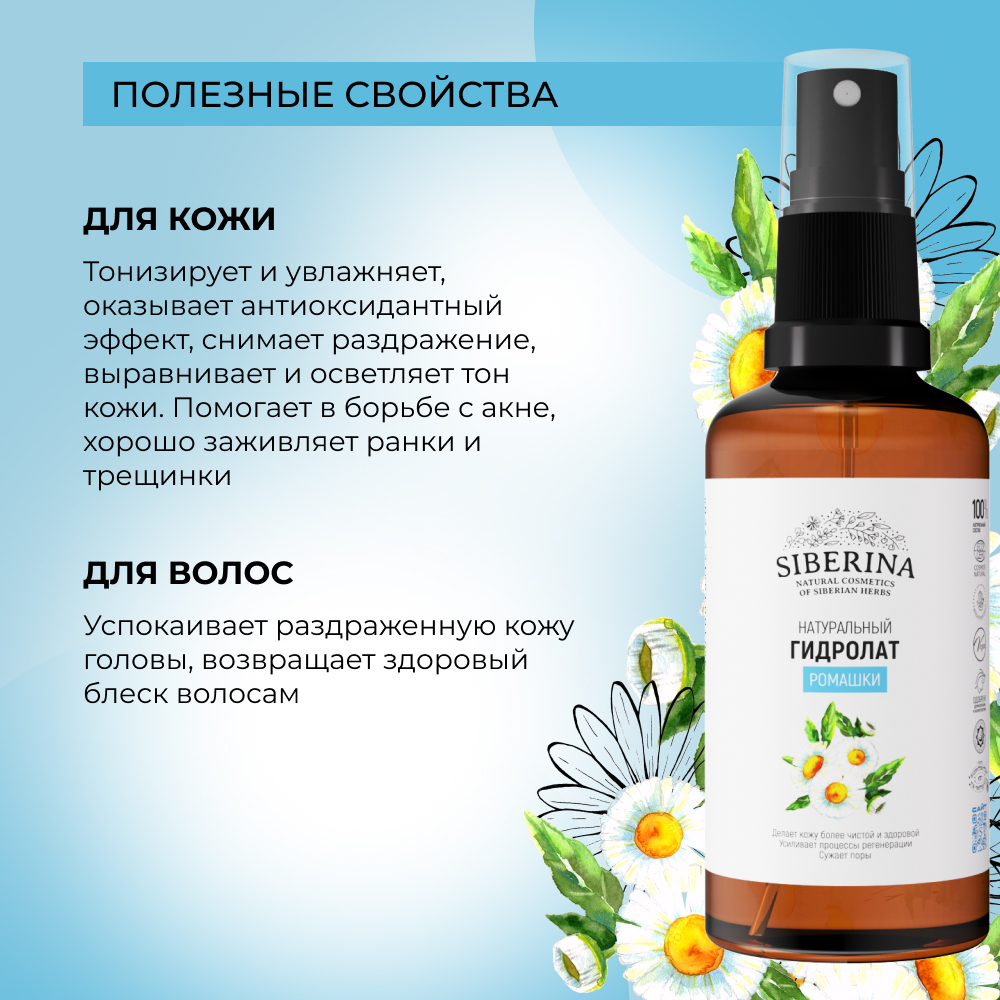 Гидролат Siberina 50 мл - фото 4