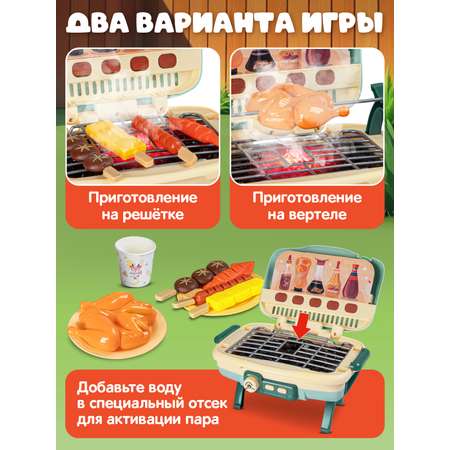 Игрушка AMORE BELLO посуда, плита, продукты