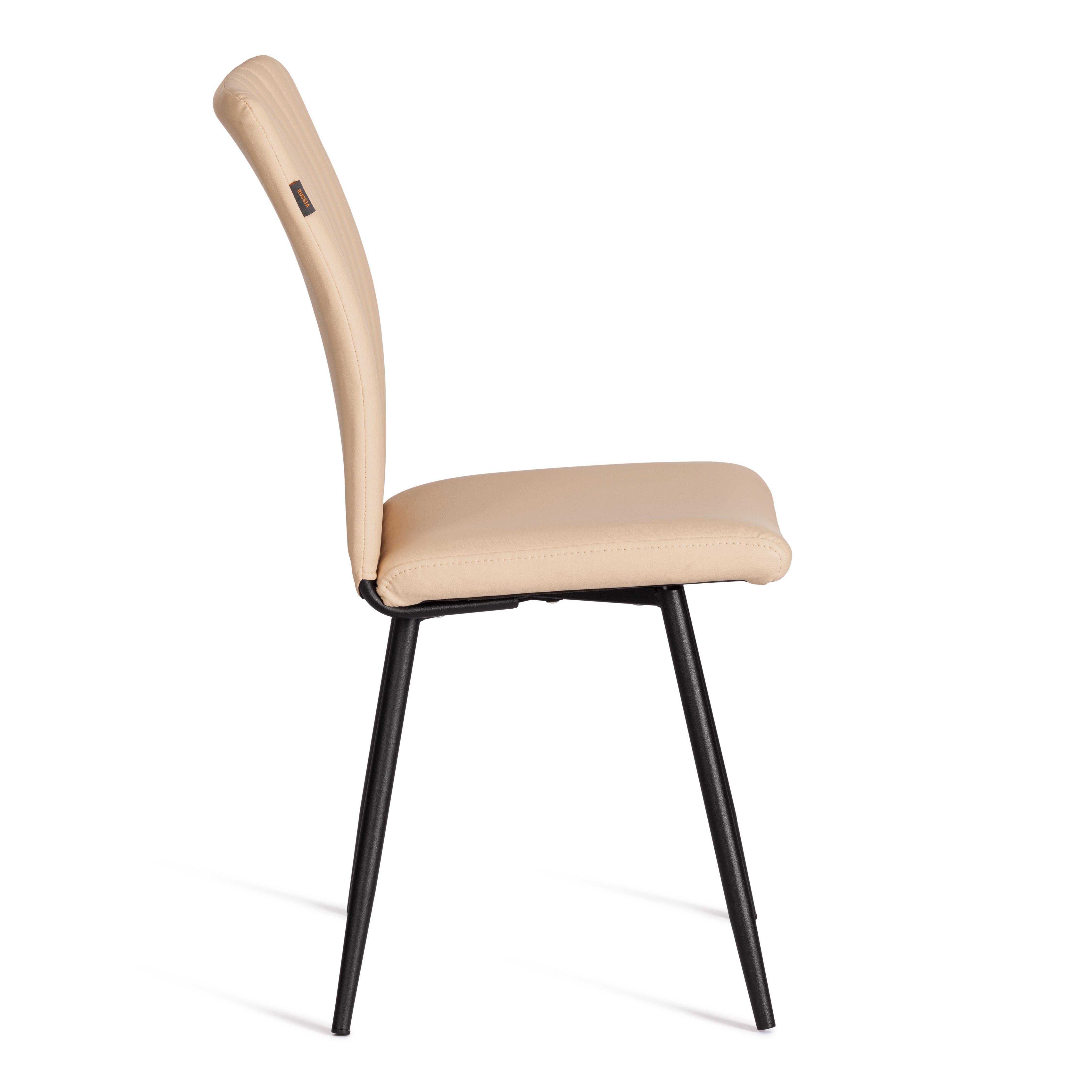 Стул TETCHAIR экокожа, бежевый 2 шт. - фото 5