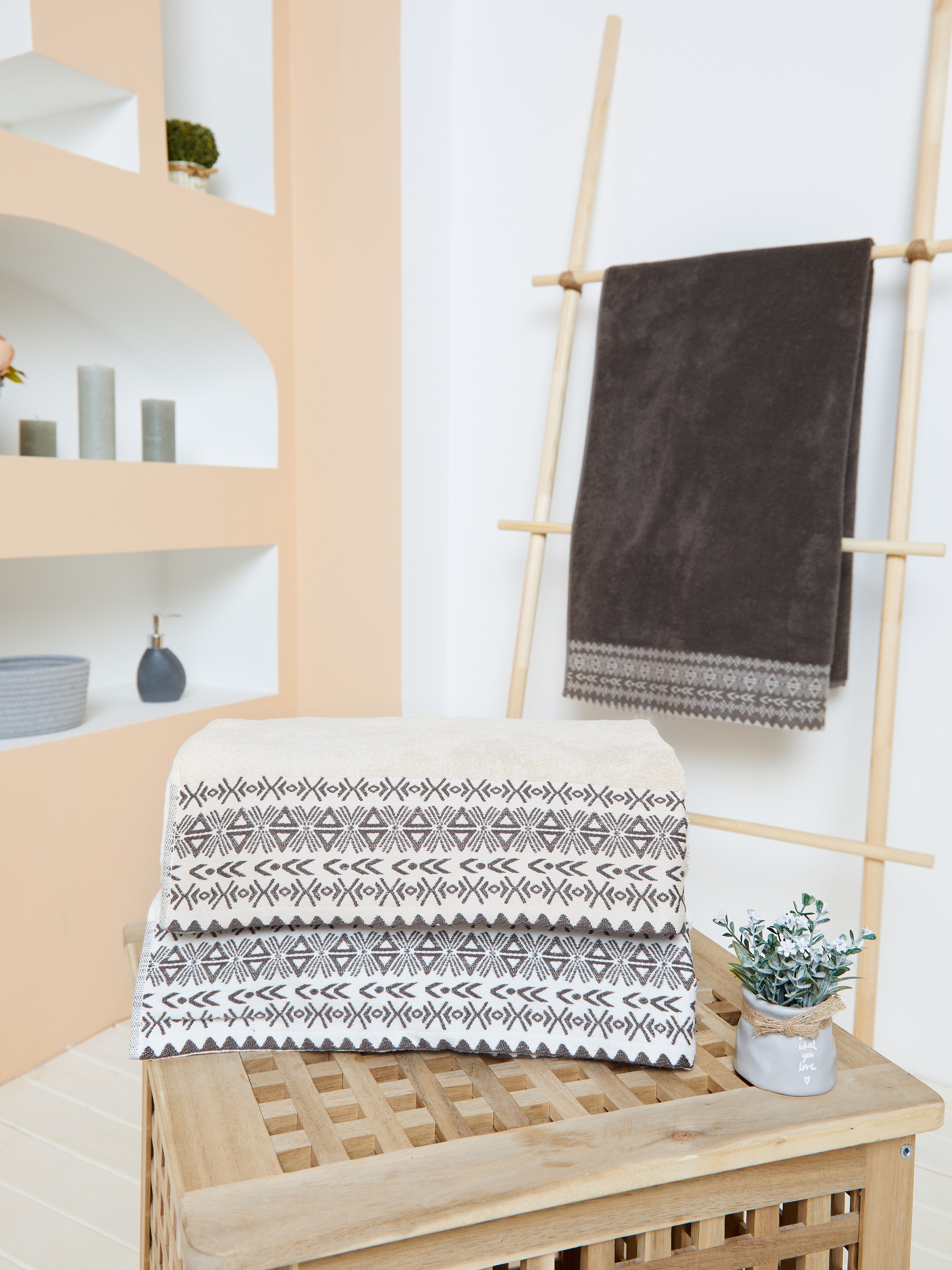 Полотенце Сoton Delux 50 x 90 см 3 шт. - фото 3