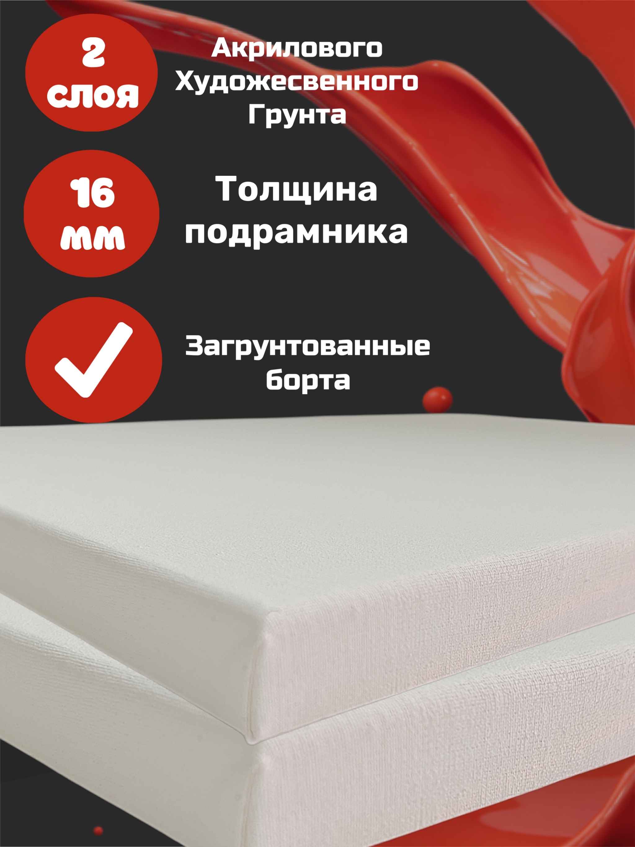 Холст Живопись по номерам на подрамнике - фото 2