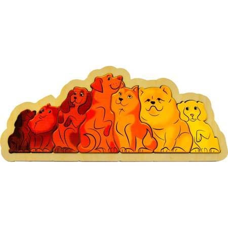 Пазл Нескучные игры деревянный