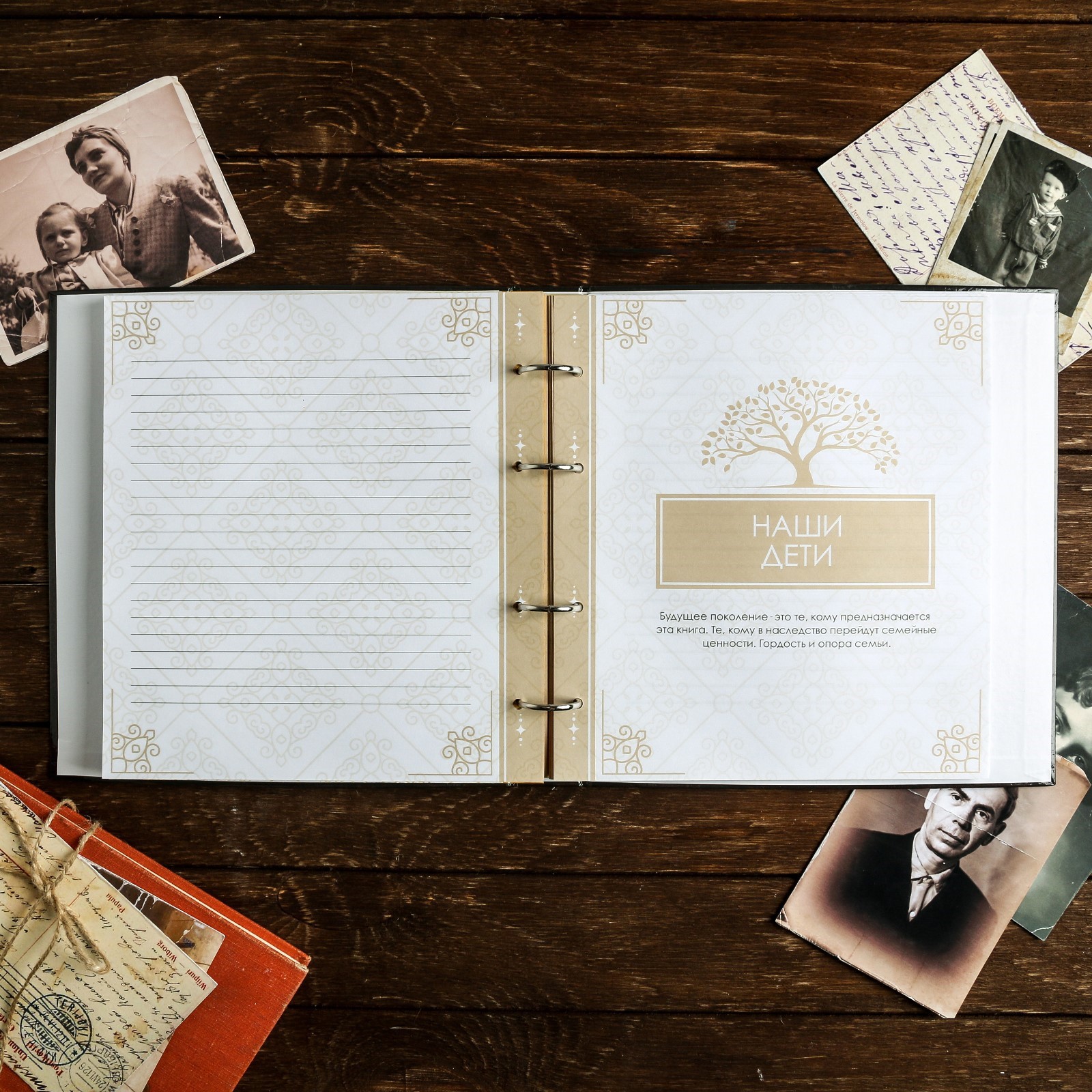 Родословная книга Sima-Land « нашей семьи» 84 страницы 24.5 х 23 х 4 см - фото 4