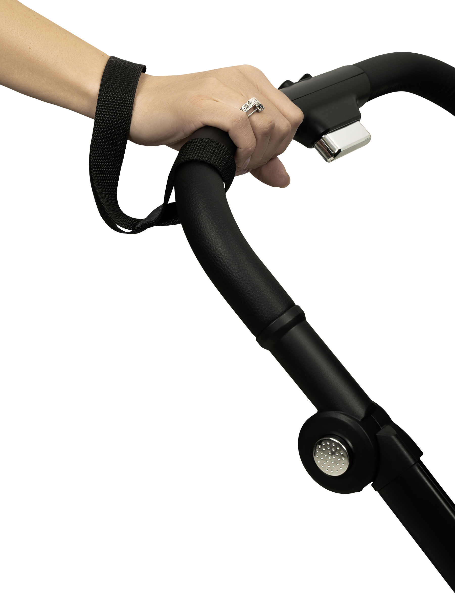 Коляска прогулочная JOVOLA LYRA черный - фото 42