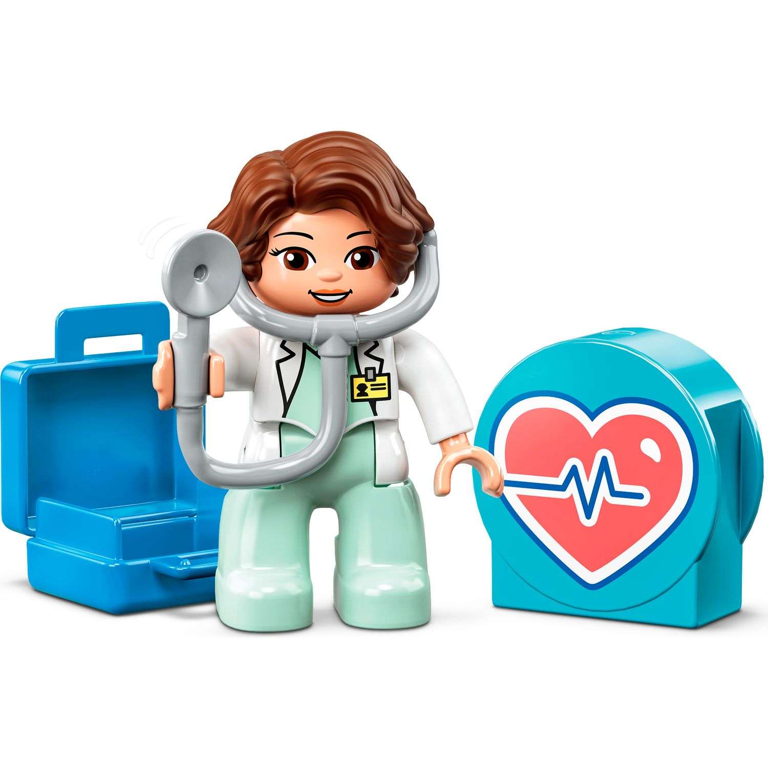 Конструктор LEGO DUPLO Town Поход к врачу блочный - фото 6