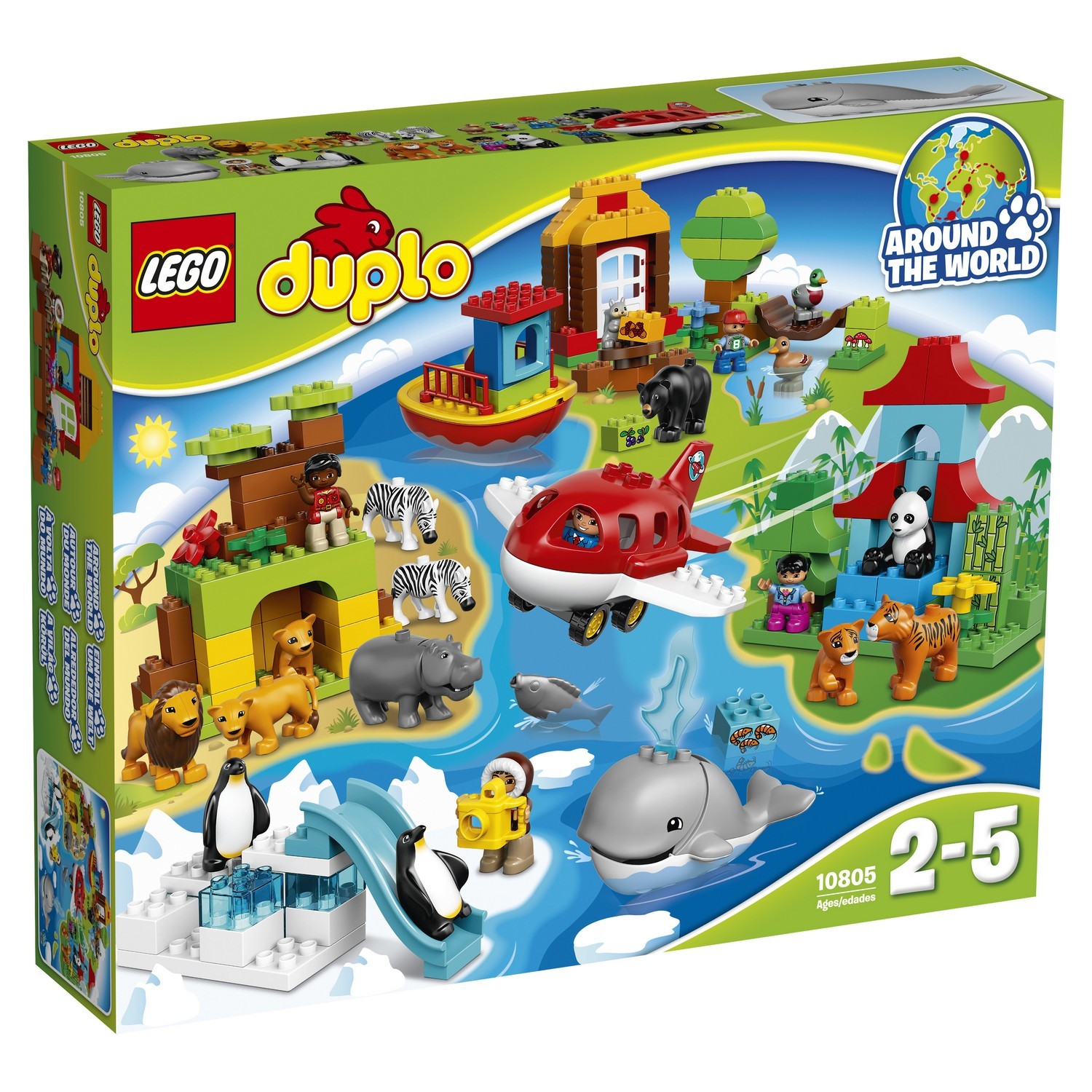 Конструктор LEGO DUPLO Вокруг света блочный - фото 2