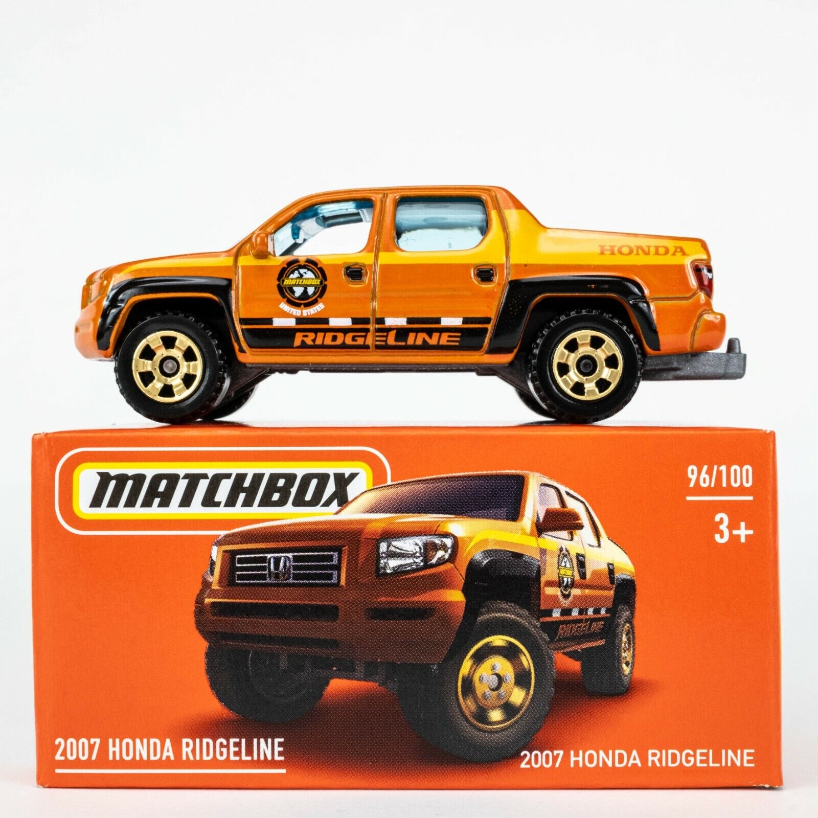 Пикап Matchbox Honda Honda Ridgeline 60766 - фото 5