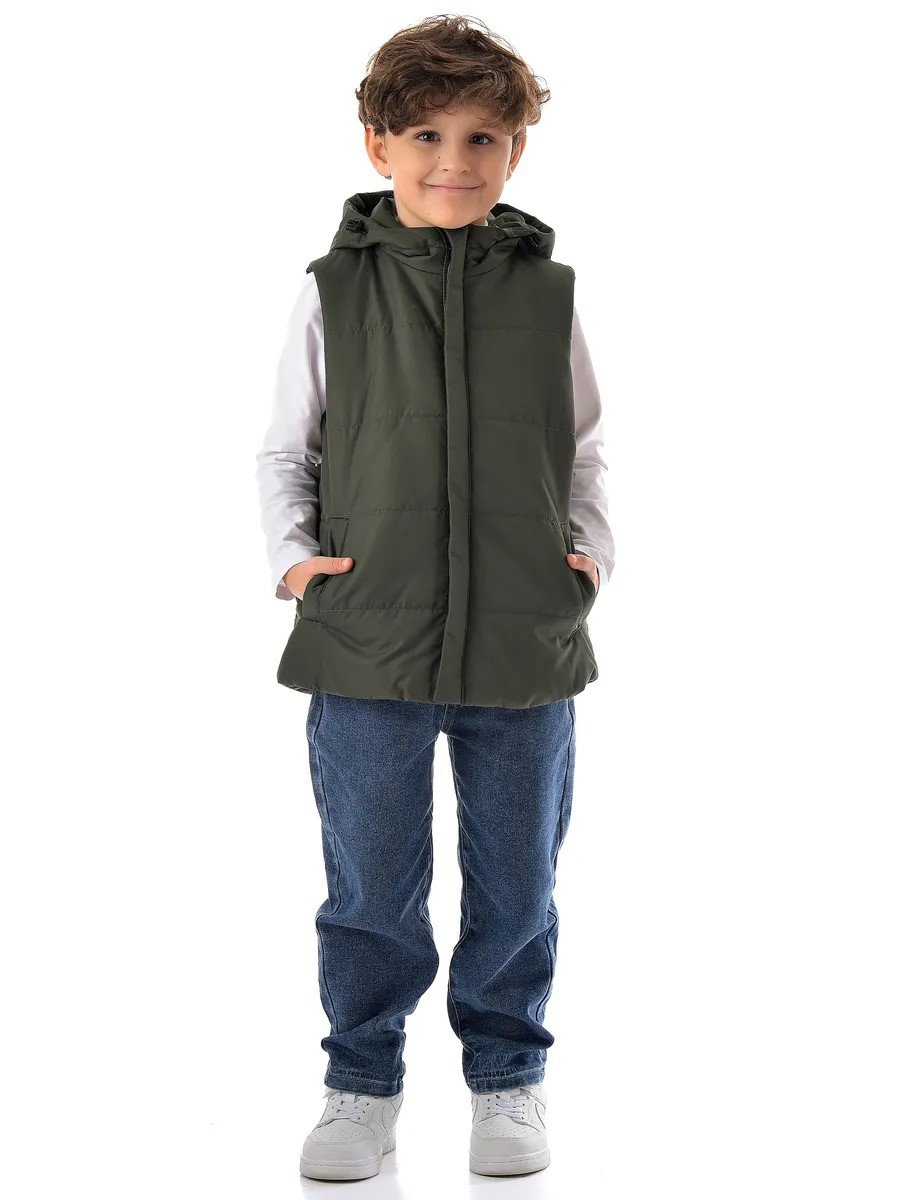 Жилет Rusland 925/хаки - фото 2