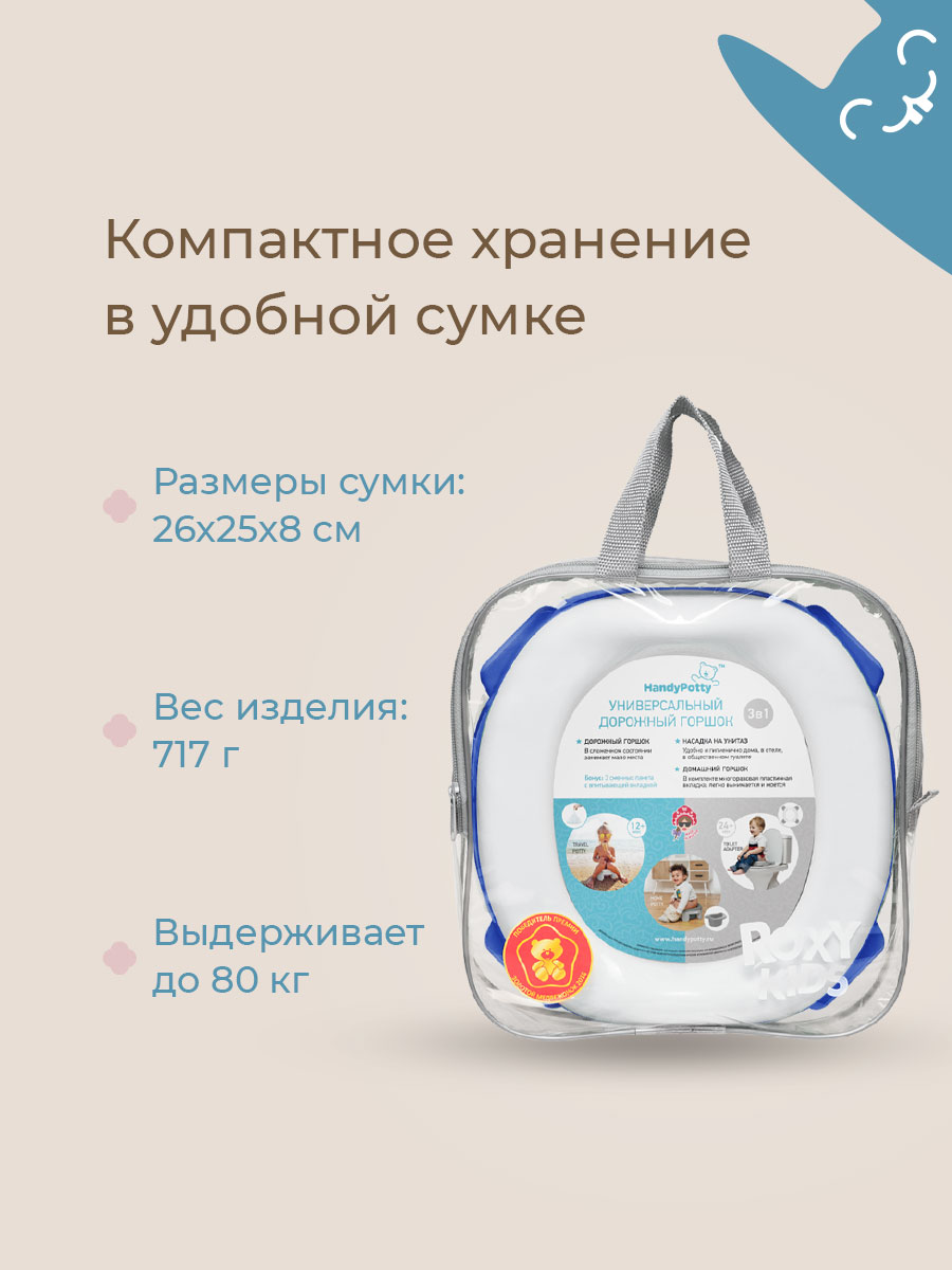 Горшок ROXY-KIDS Дорожный - фото 15