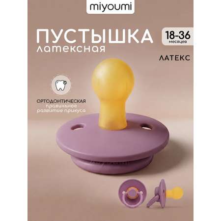 Пустышка Miyoumi анатомическая от 18 мес. 1 шт.