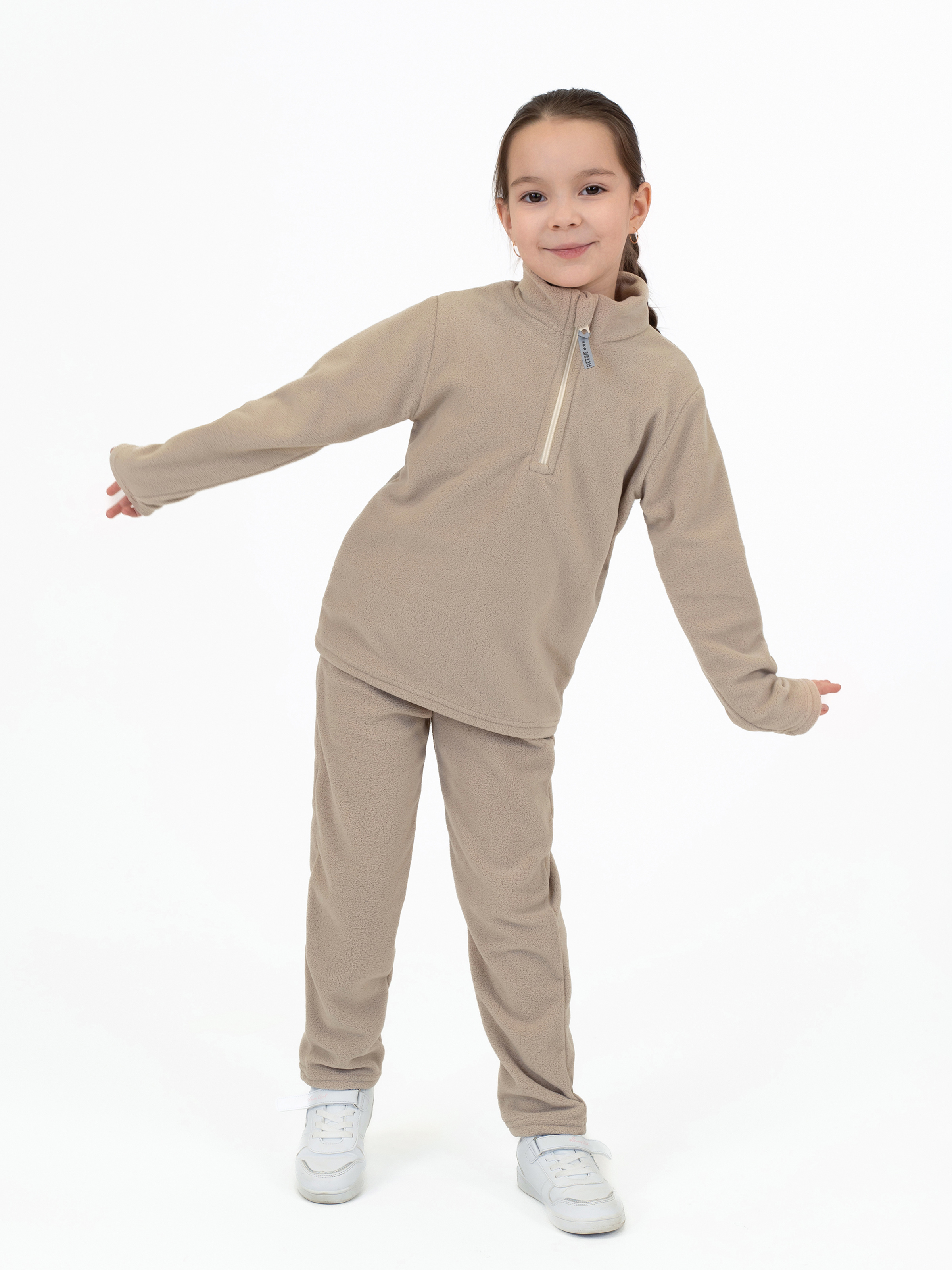 Толстовка и брюки Утенок 7052г(ш) какао - фото 17