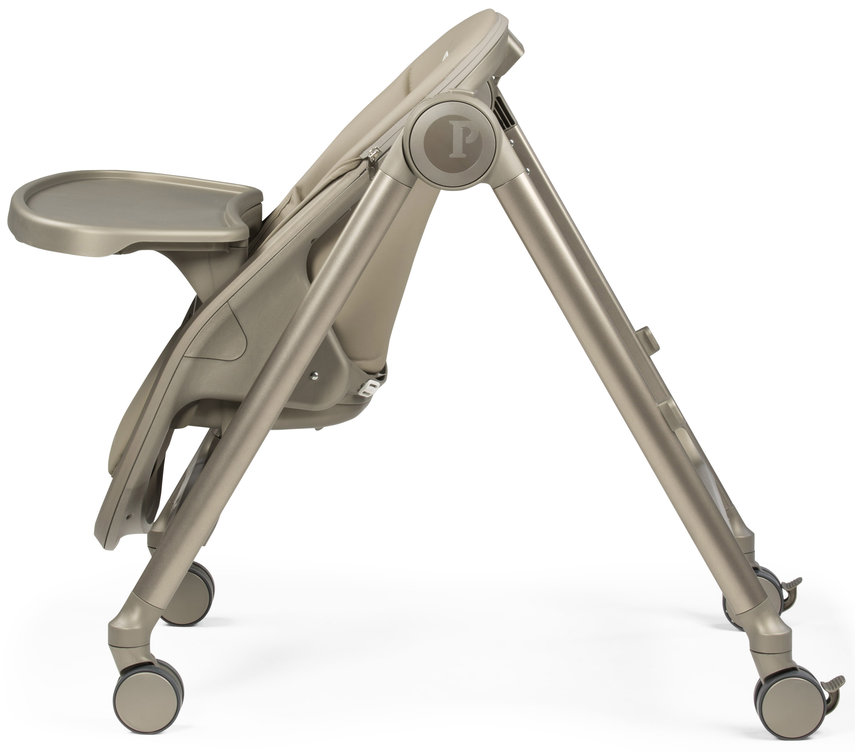 Стульчик для кормления Peg-Perego Living Space бежевый - фото 13