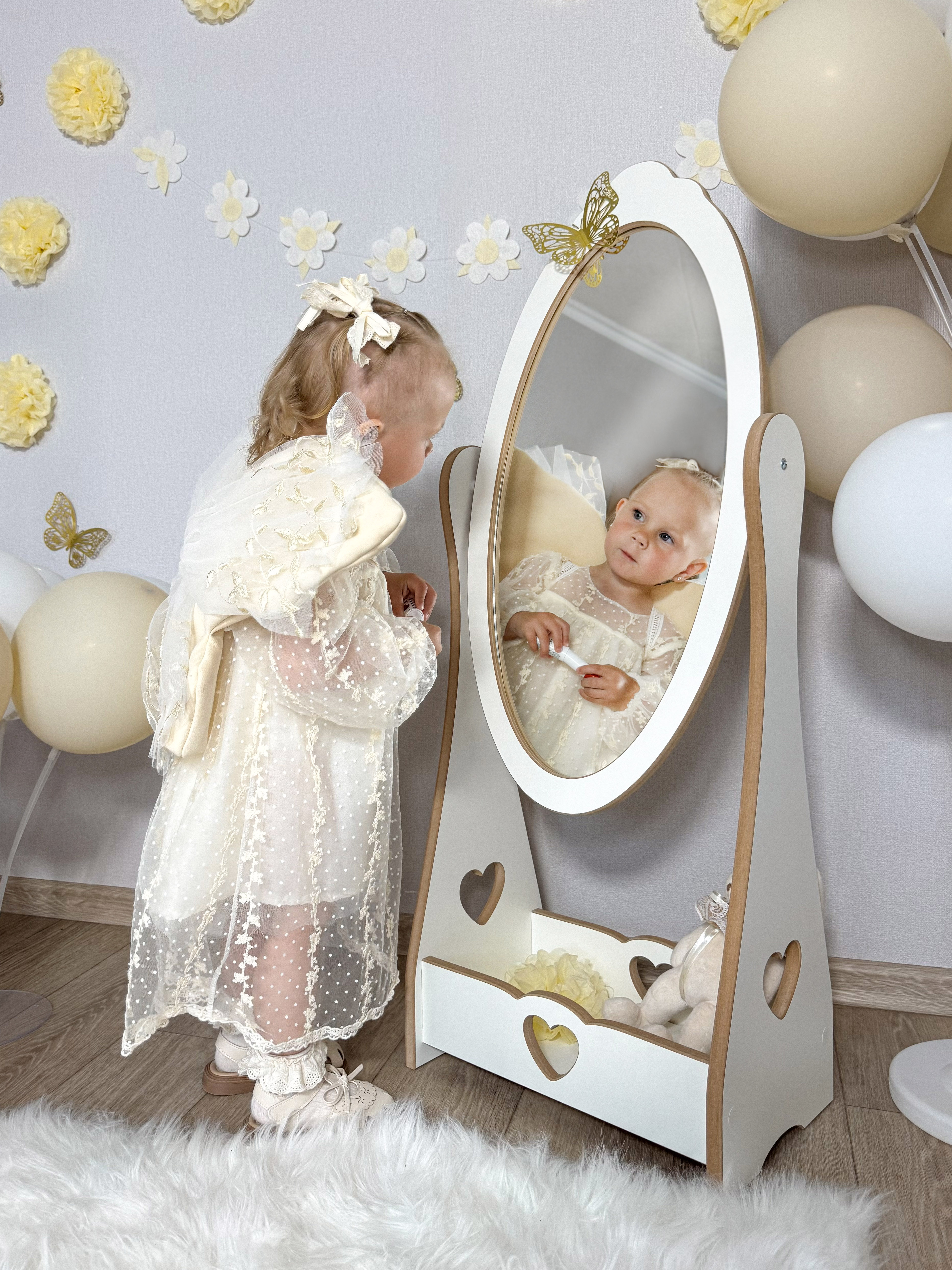 Зеркало LittleWoodHome Мини напольное в ассортименте - фото 3