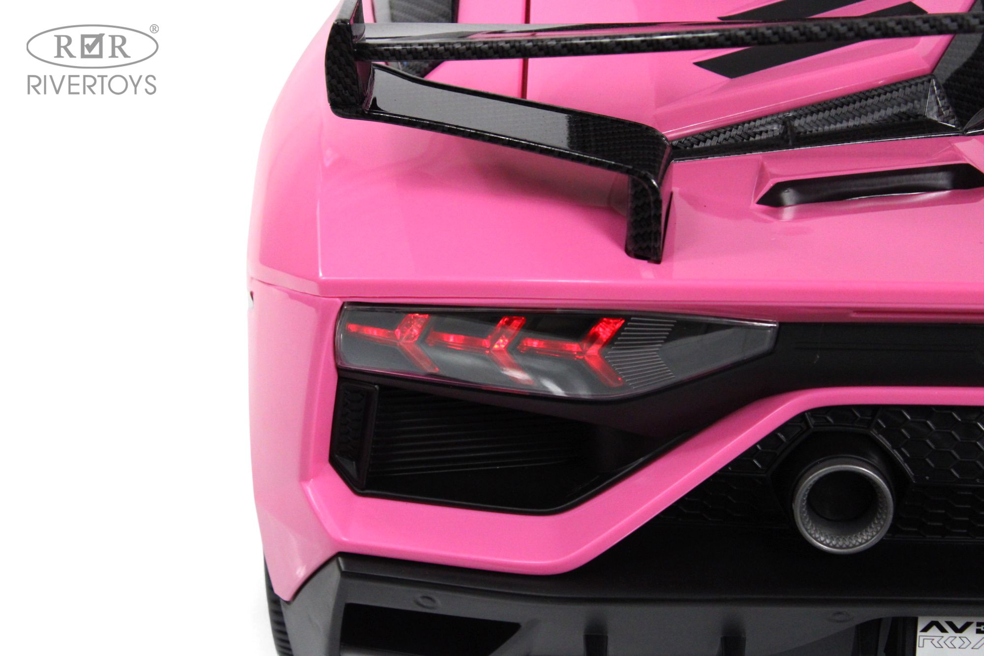 Электромобиль RIVERTOYS A111MP-PINK С пультом ДУ - фото 3