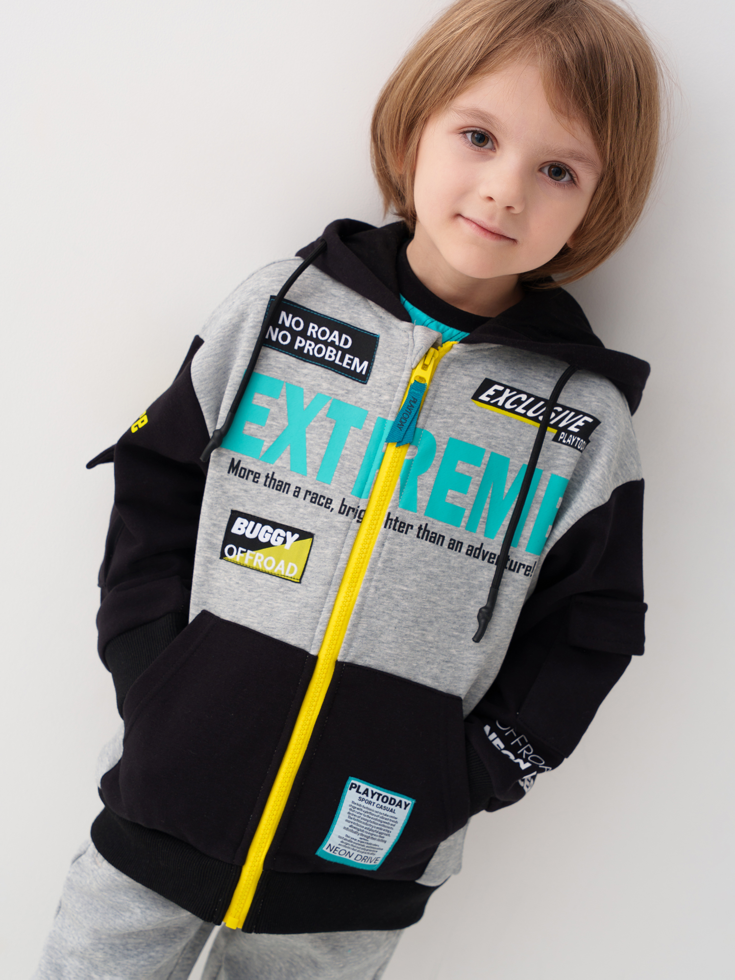 Толстовка PlayToday 12612210 - фото 1