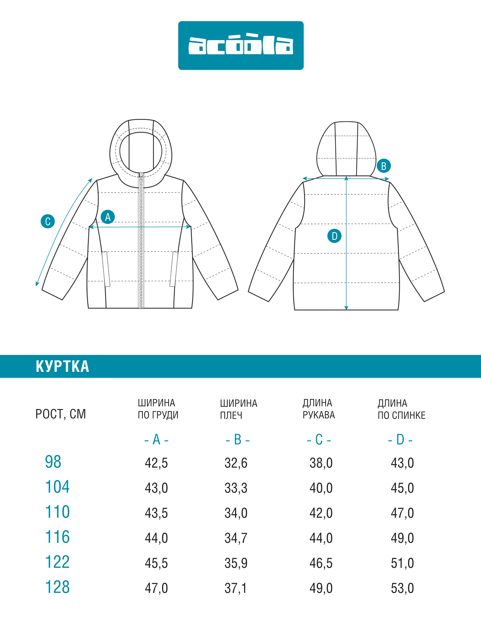 Куртка Acoola 20220650030_0074502 - фото 9