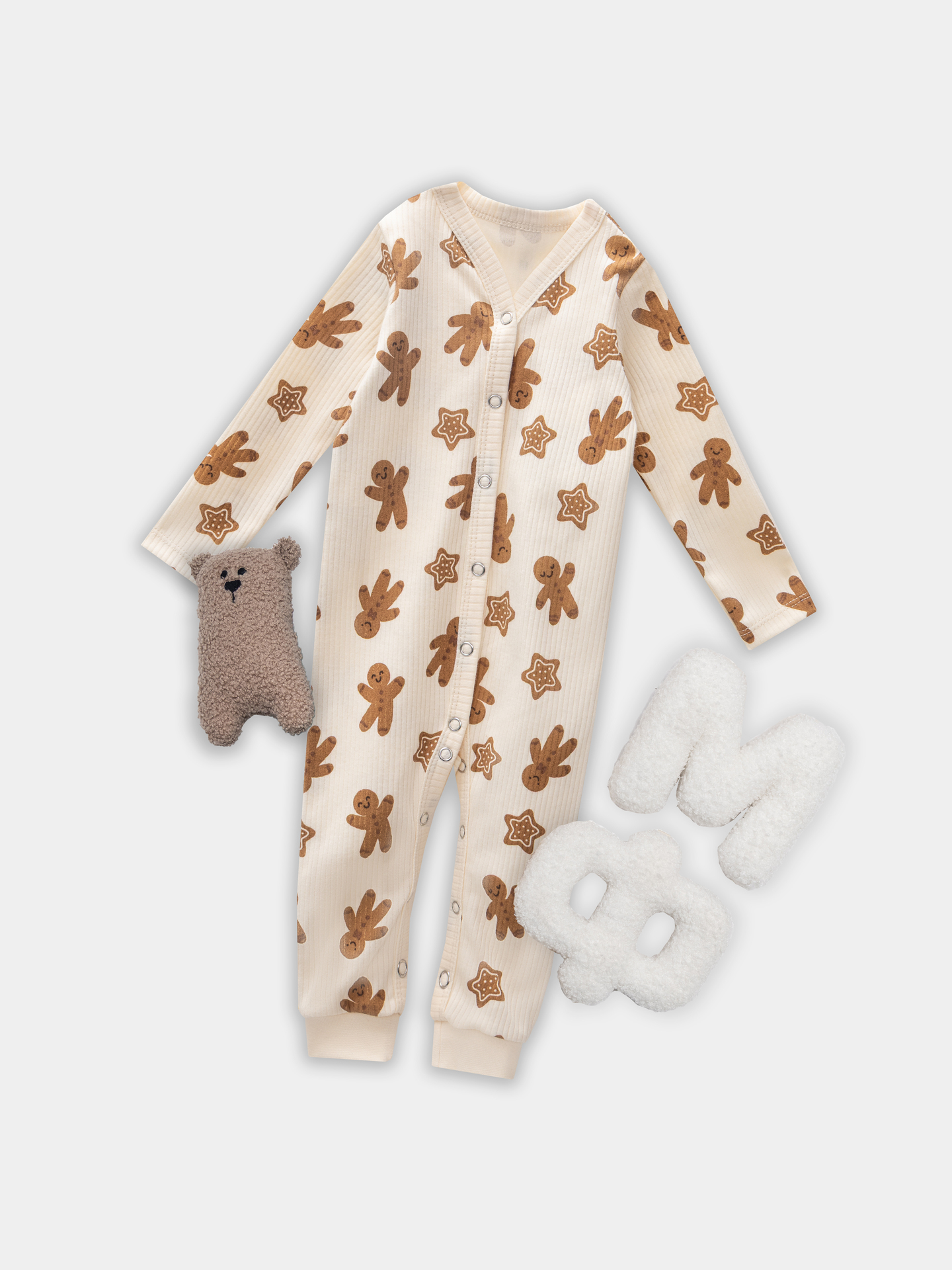 Комбинезон Mark Formelle (Марк Формэль) 14012/печеньки на сл.масле - фото 1