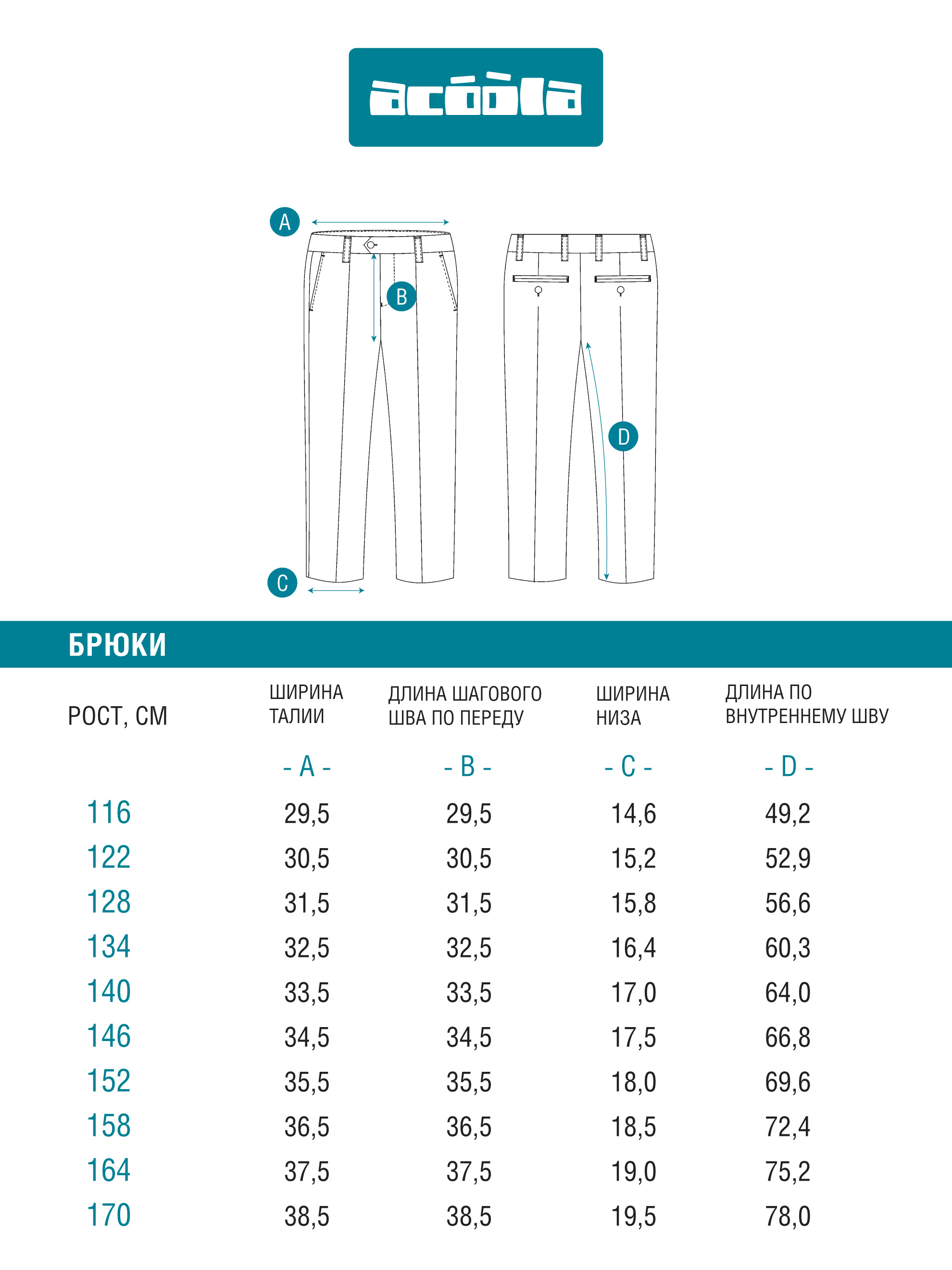 Брюки Acoola 20140160103_0094059 - фото 8