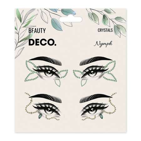 Кристаллы для лица и тела DECO. Floral by miami tattoos (nymph)