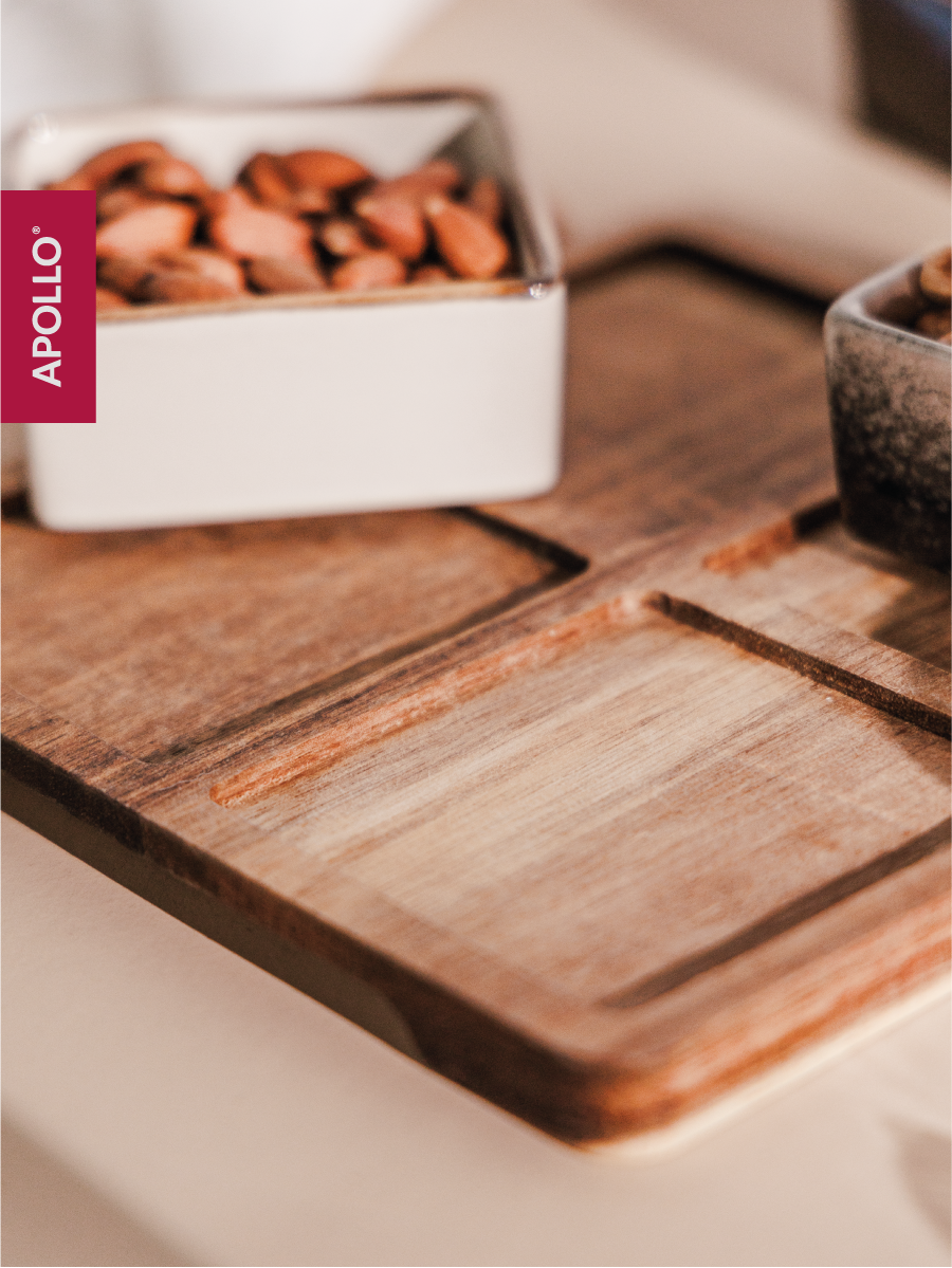 Менажница с подставкой APOLLO 4 предмета - фото 3