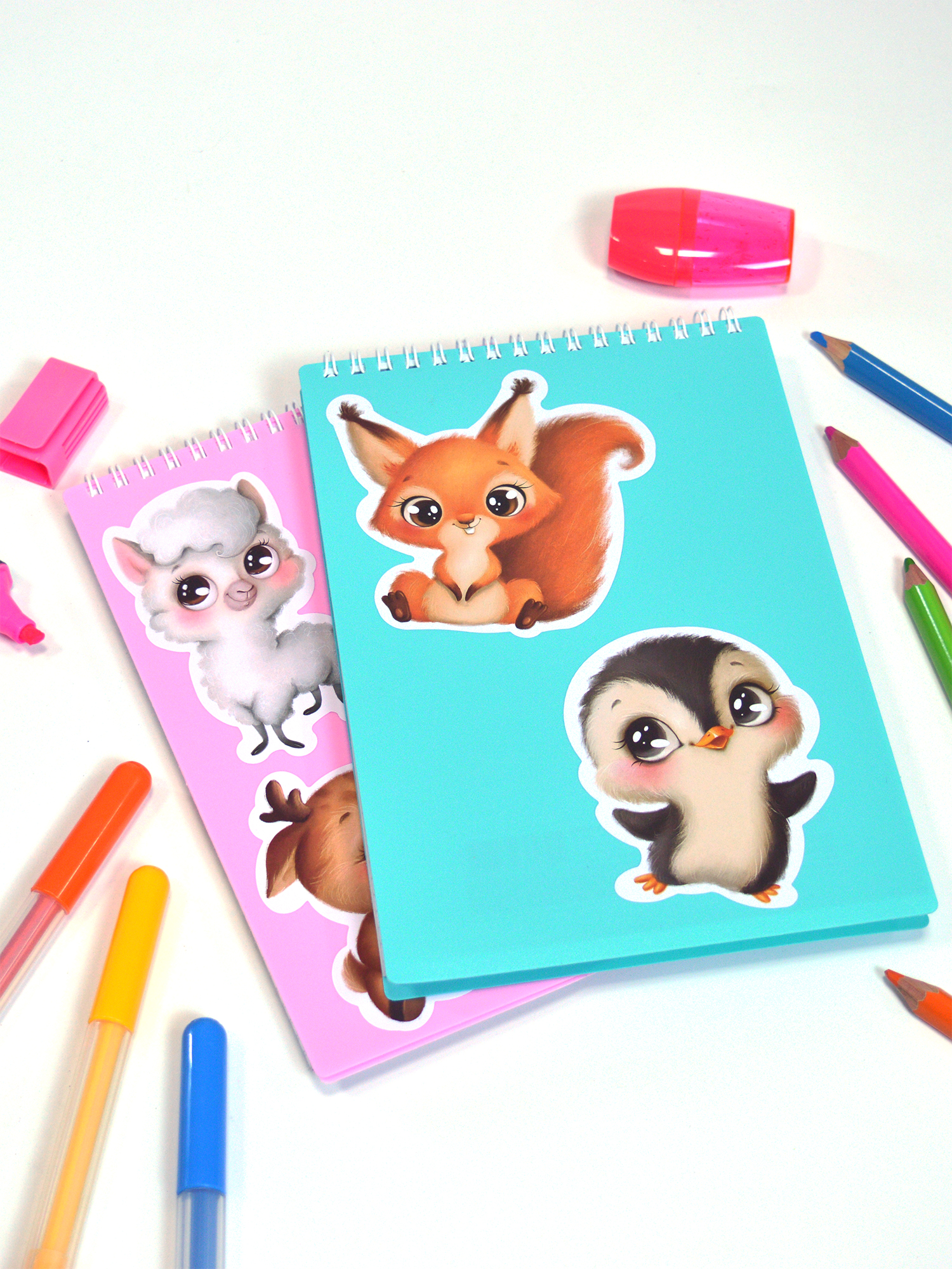 Декоративные наклейки Дрофа-Медиа Милые зверушки -2 4259 - фото 11