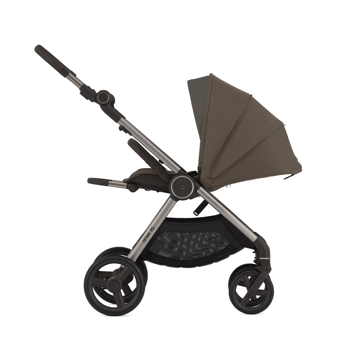 Коляска 2в1 Anex IQ Premium 2025, Bruna коричневый - фото 18