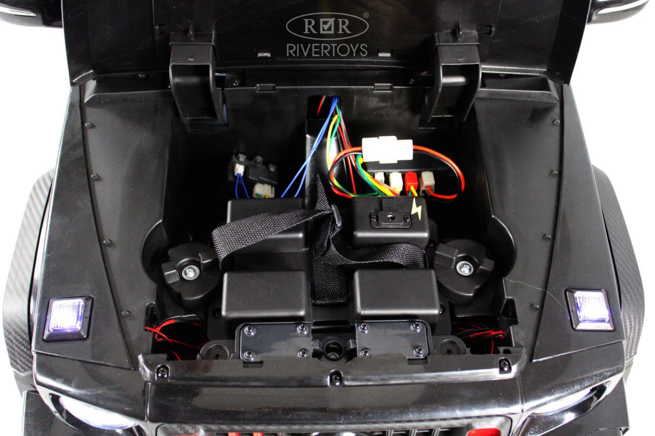 Электромобиль RIVERTOYS Mercedes Z999ZZ-BLACK С пультом ДУ - фото 11