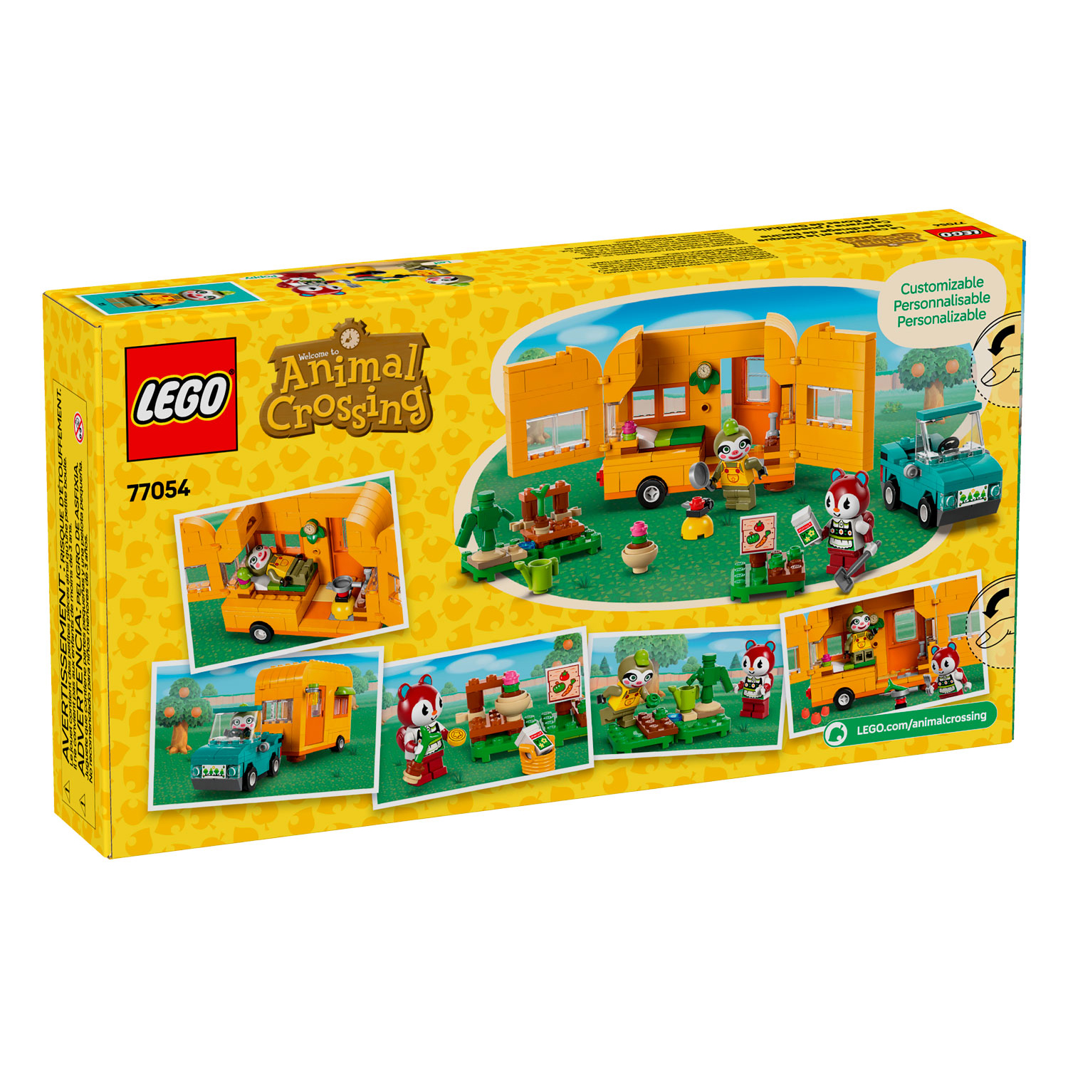 Конструктор LEGO Animal Crossing Фургон Лейфа 263 дет. - фото 7