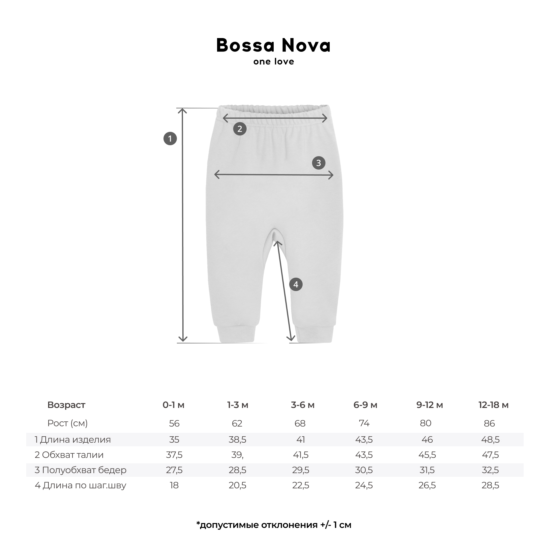 Штанишки 2 шт Bossa Nova 535БН-361-А - фото 5