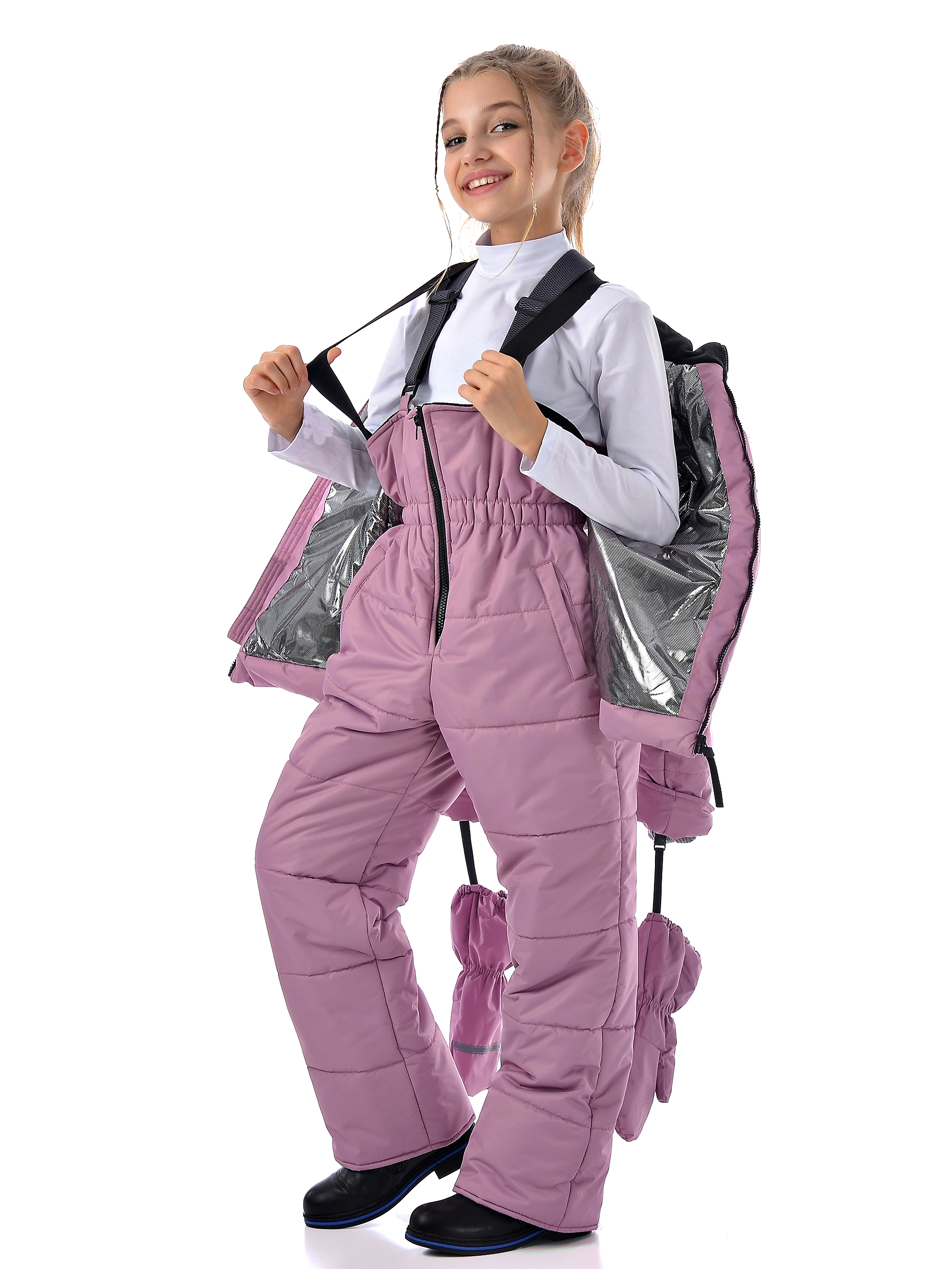 Комплект Rusland дз-крис-брусничный 116-134 - фото 7