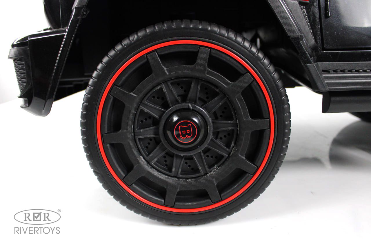 Электромобиль RIVERTOYS Mercedes Z999ZZ-BLACK С пультом ДУ - фото 9