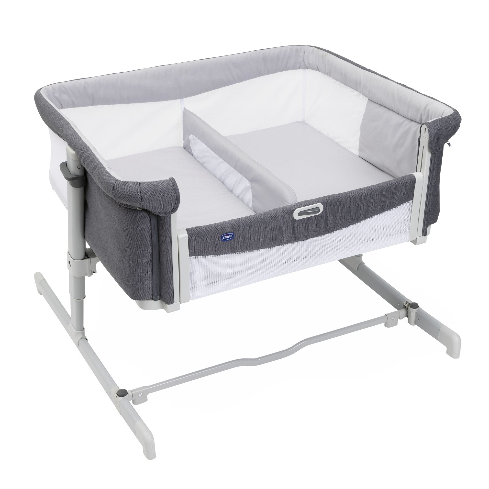Колыбель Chicco Next2Me Twins Magnet Grey - фото 15