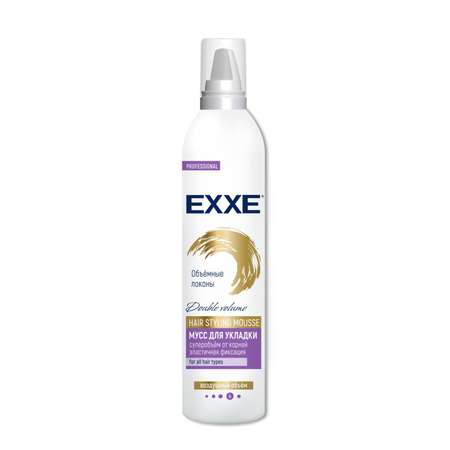 Мусс для укладки волос EXXE Объёмные локоны 250мл