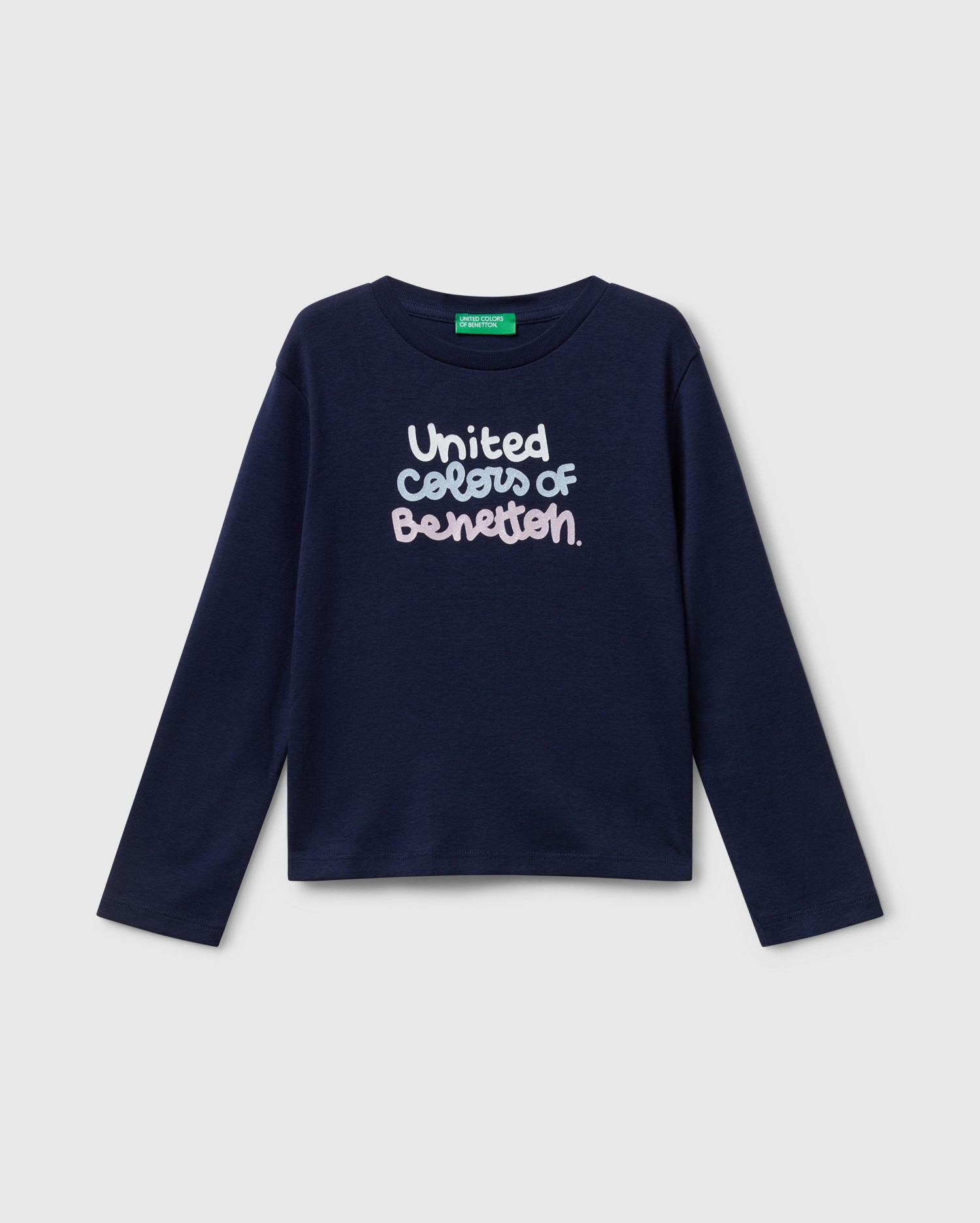 Лонгслив United Colors of Benetton 25A_3I9WG10JS_252 - фото 1